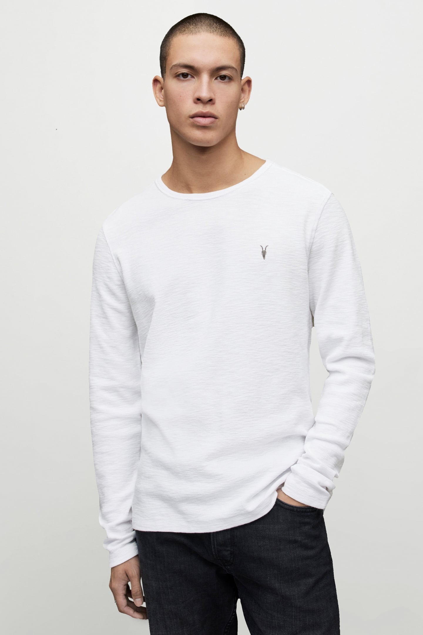 MUSE LS CREW OPTIC WHITE 3