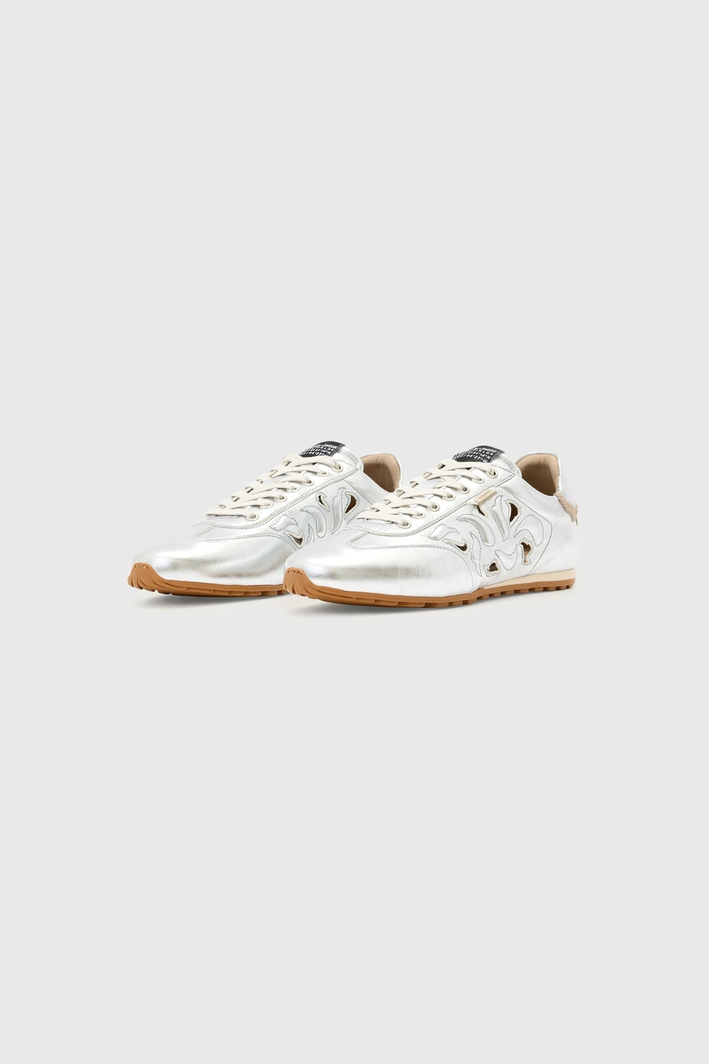 LIAM WESTERN SNEAKER SILVER SHINE 2