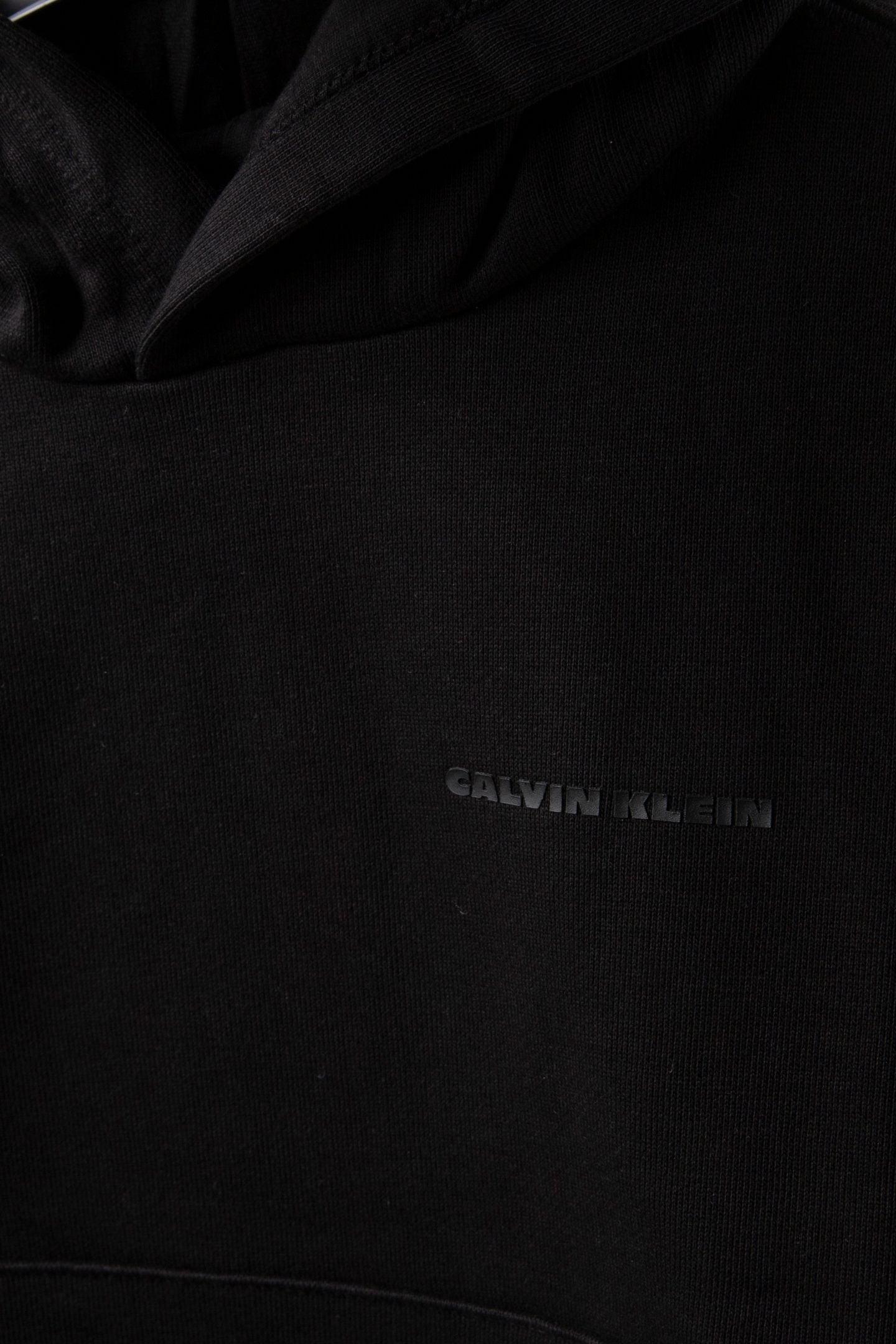 BOYS RELAXED BACK HOODIE BLACK 4