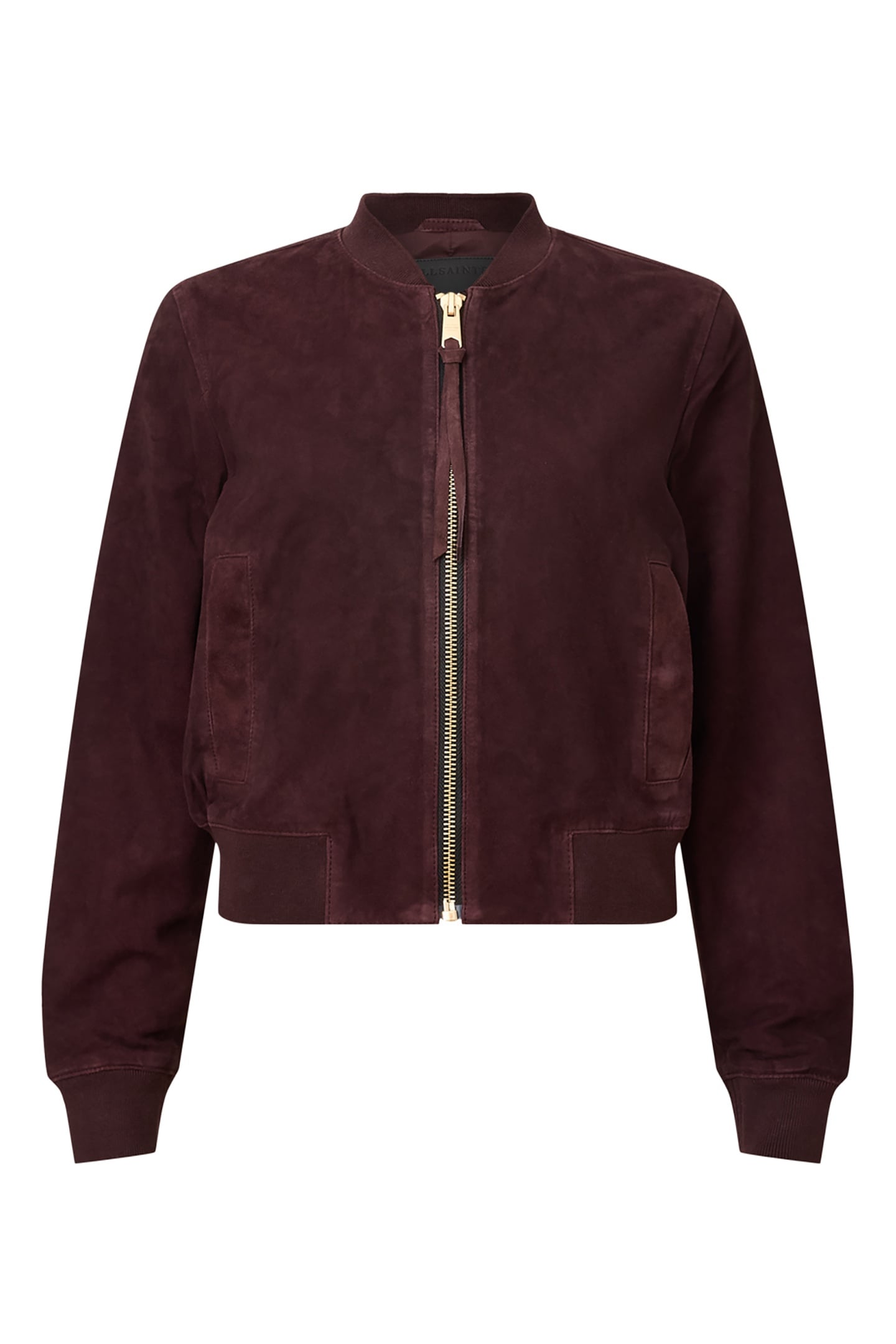 ORTEN SUEDE BOMBER OXBLOOD RED 6