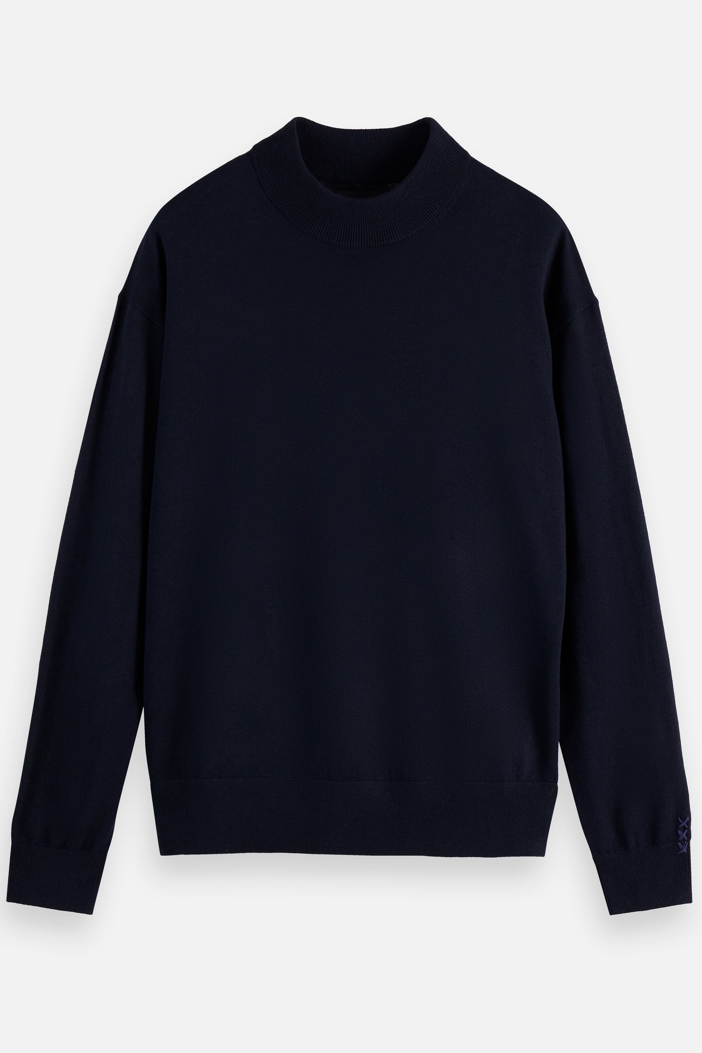 CORE - DROPPED SHOULDER MOCK NECK PULLOVER NIGHT 6