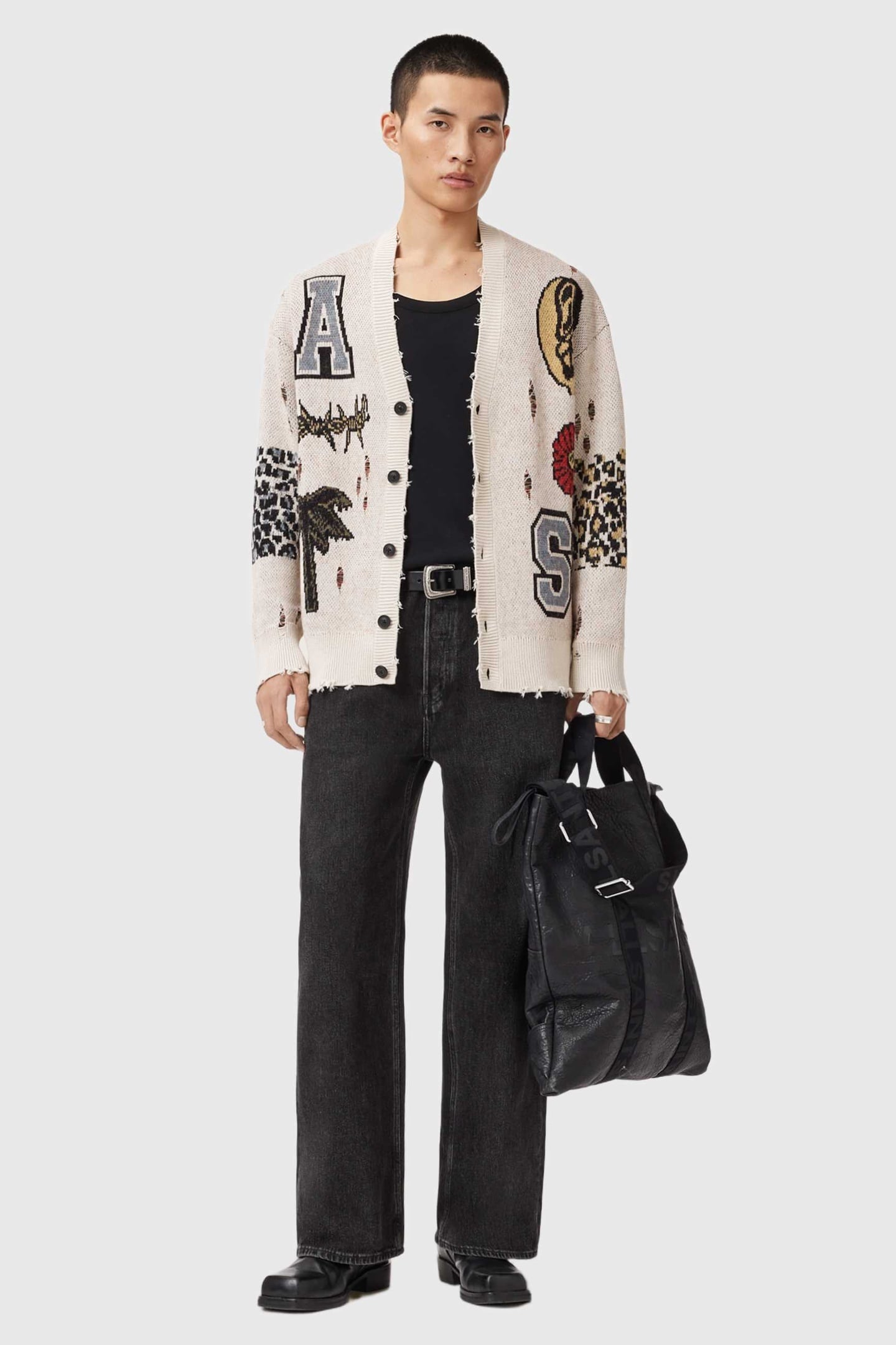FOXX CARDIGAN ECRU WHITE 1