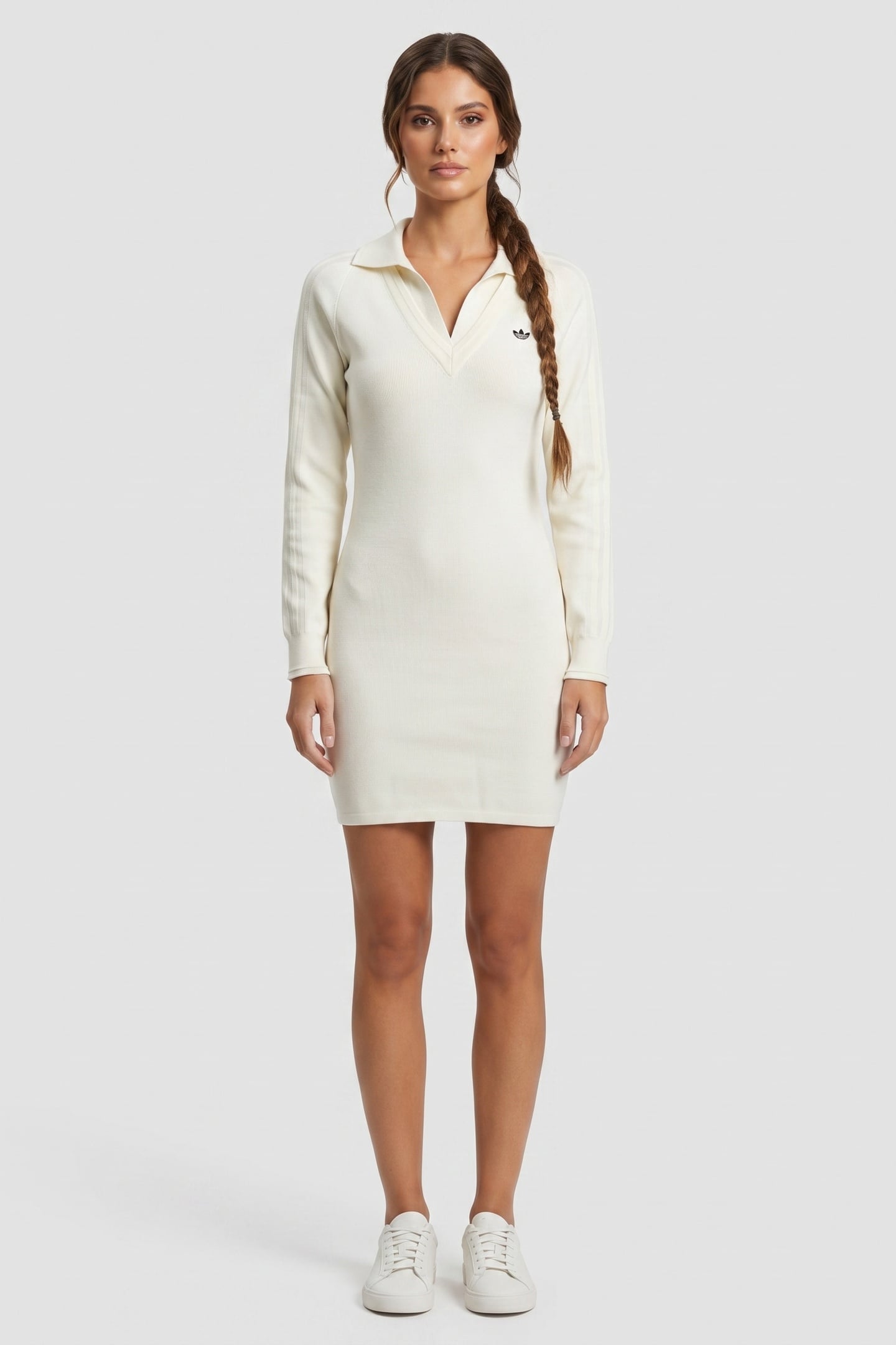 ORIGINALS LONG SLEEVE COLLARED DRESS 1