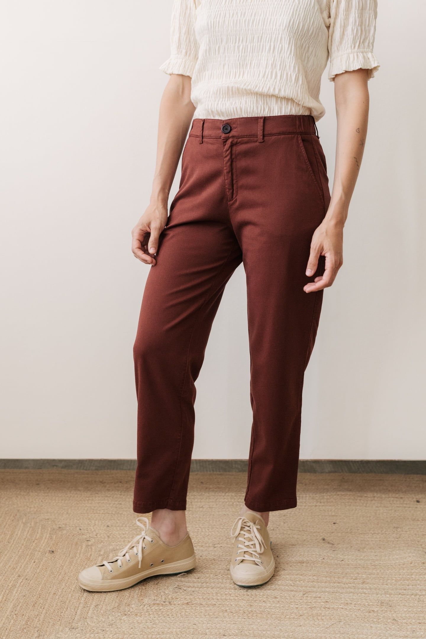 BOLSHEVIK PANTS BURGUNDY 1