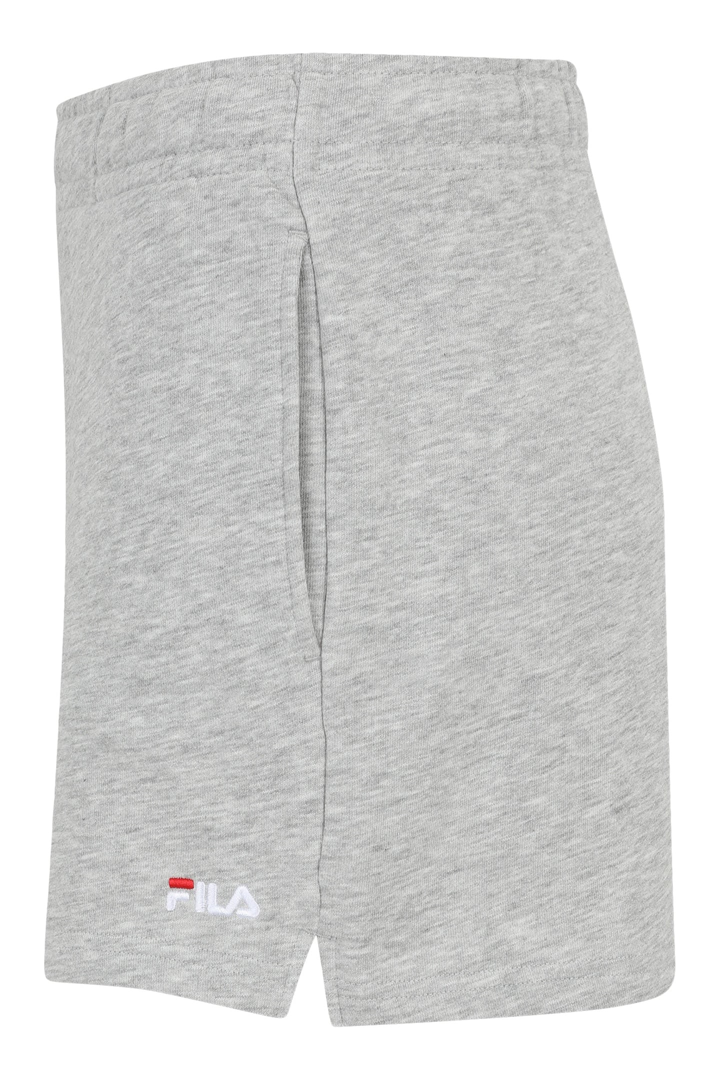 LUSCIANO HIGH WAIST SHORTS LIGHT GREY MELANGE 5