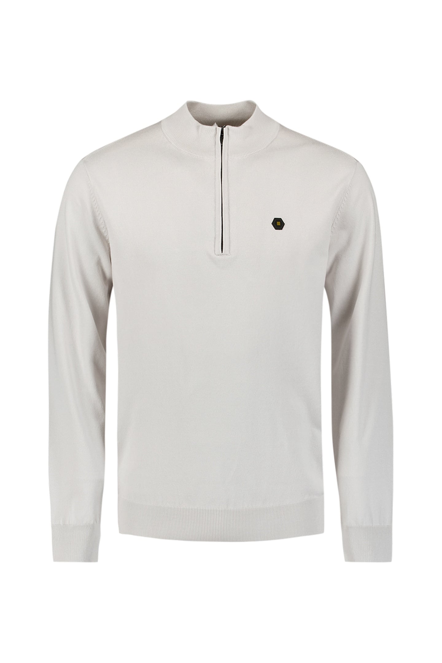 PULLOVER HALF ZIP CHALK 5