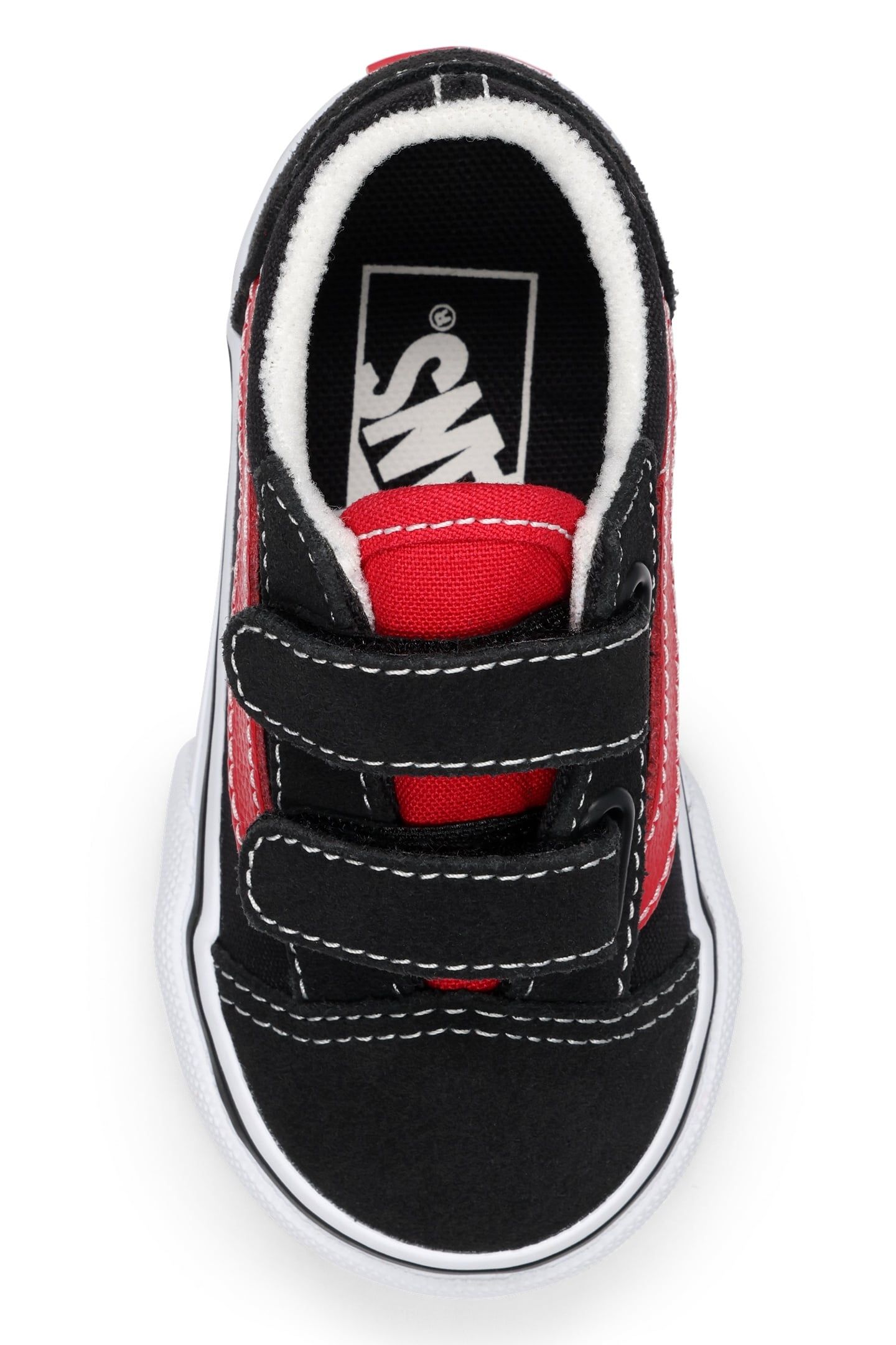 TODDLER OLD SKOOL V RETRO POP BLACK/RED 6