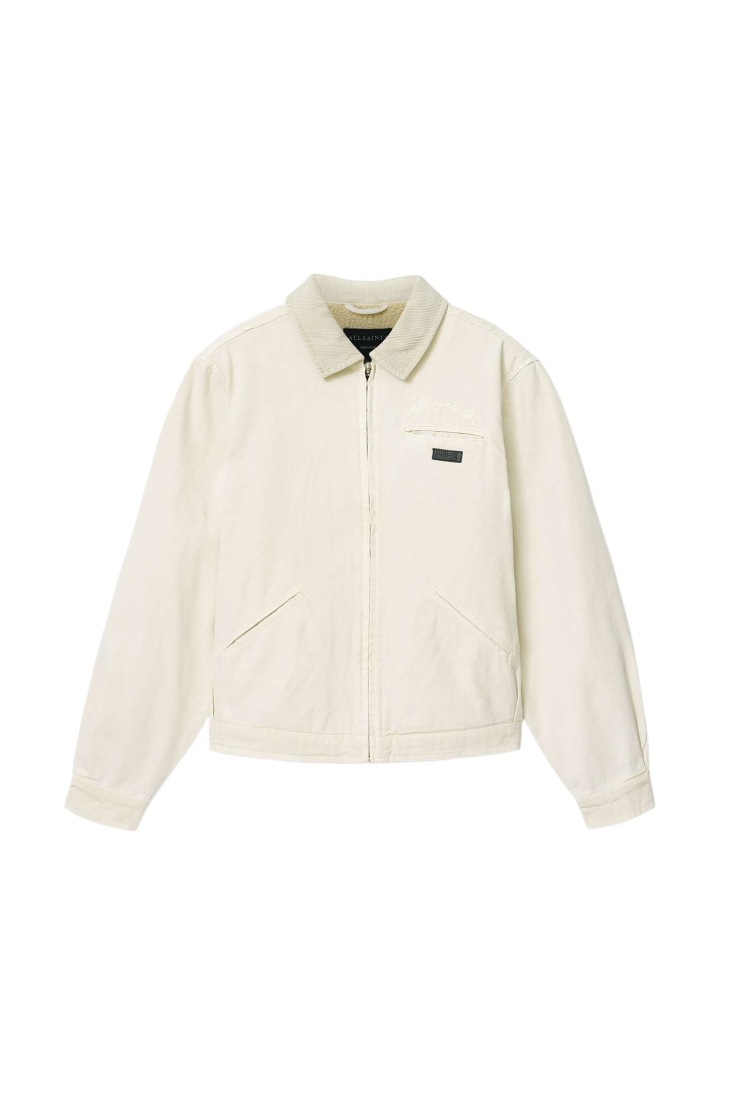 KOREY BORG JACKET PEBBLE WHITE 7