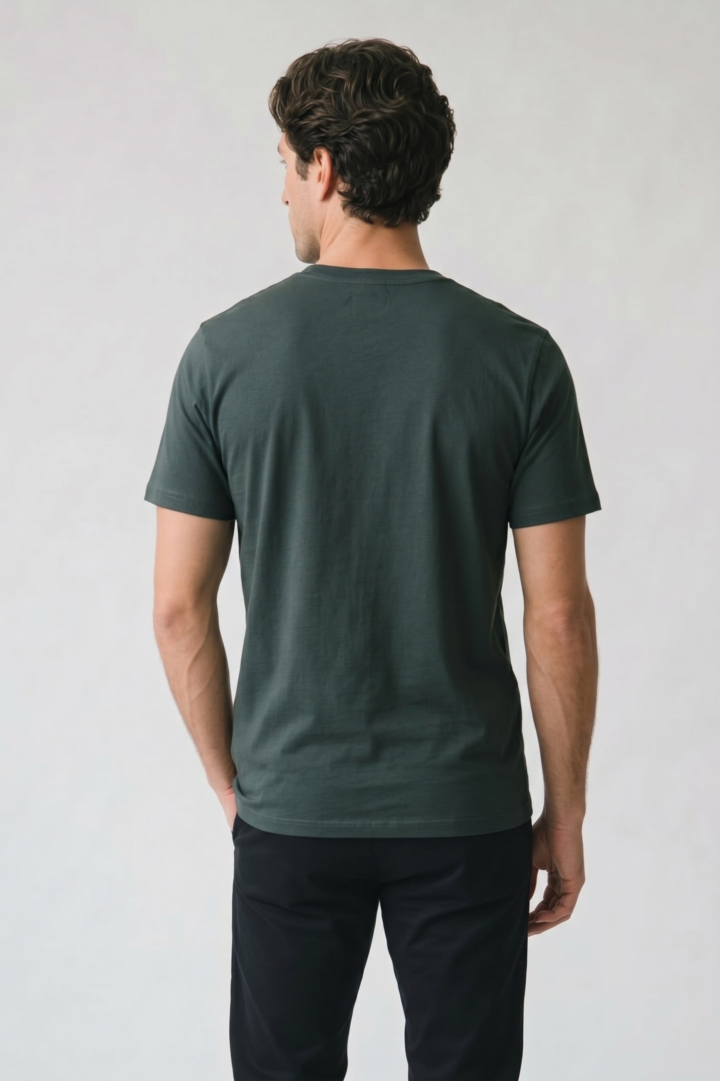 KENNEBEC RIVER LINEAR LOGO SHORT SLEEVE TEE GREEN GABLES 2