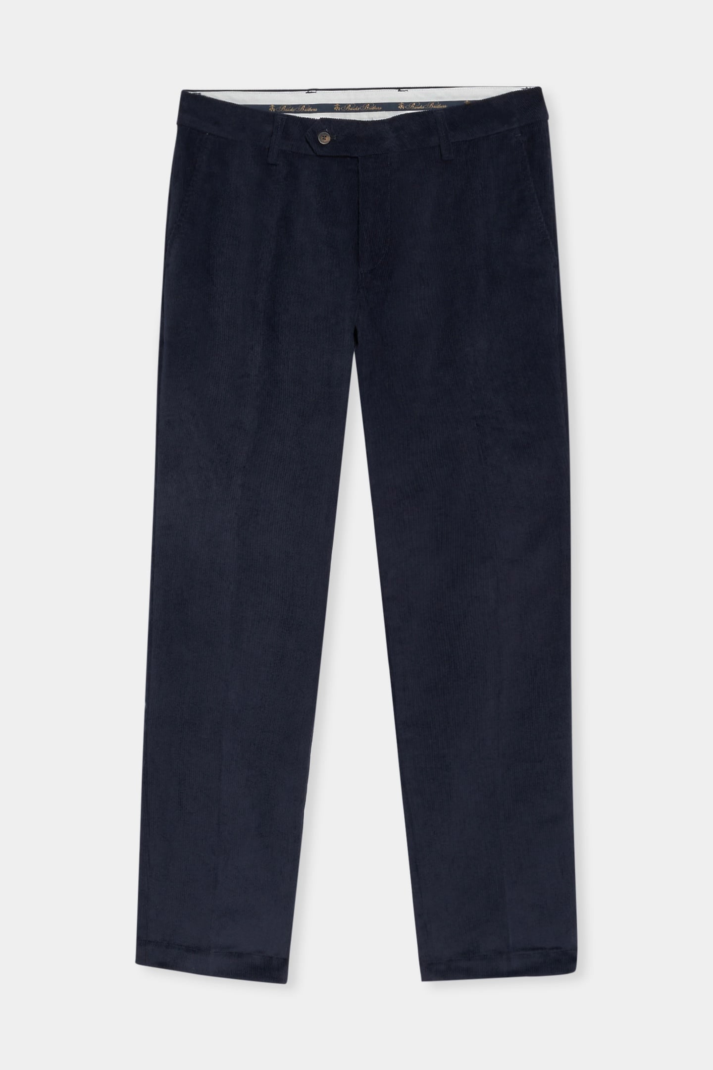 SLIM FIT COTTON CORDUROY CHINOS NAVY 4