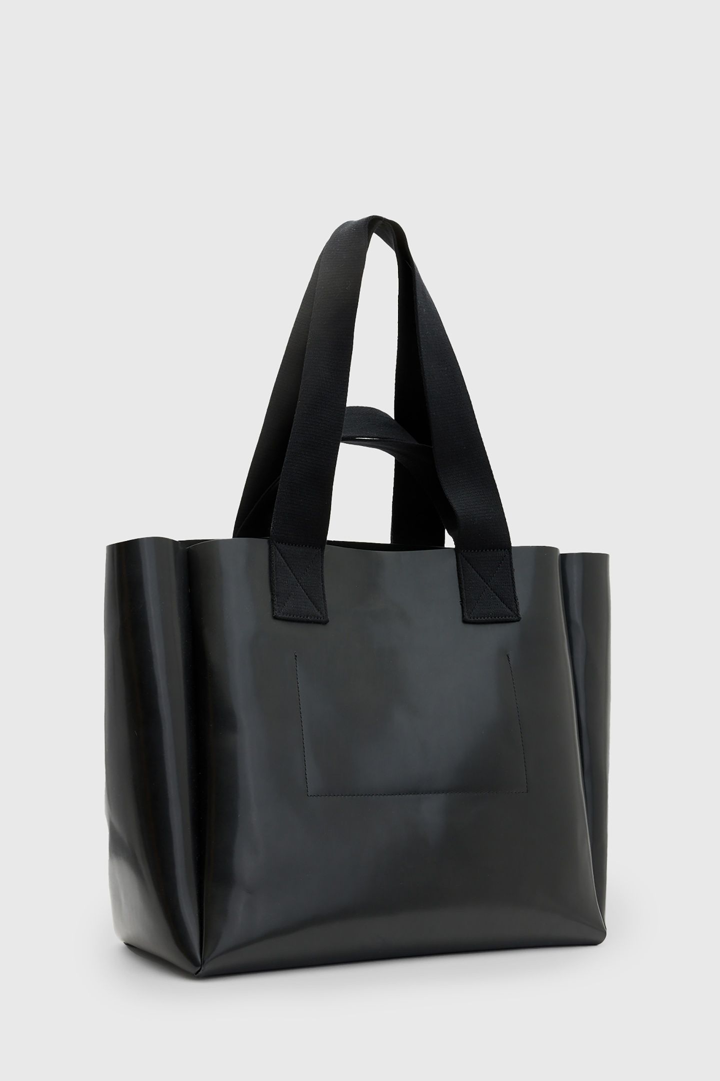 IZZY LEATHER TOTE BLACK 2