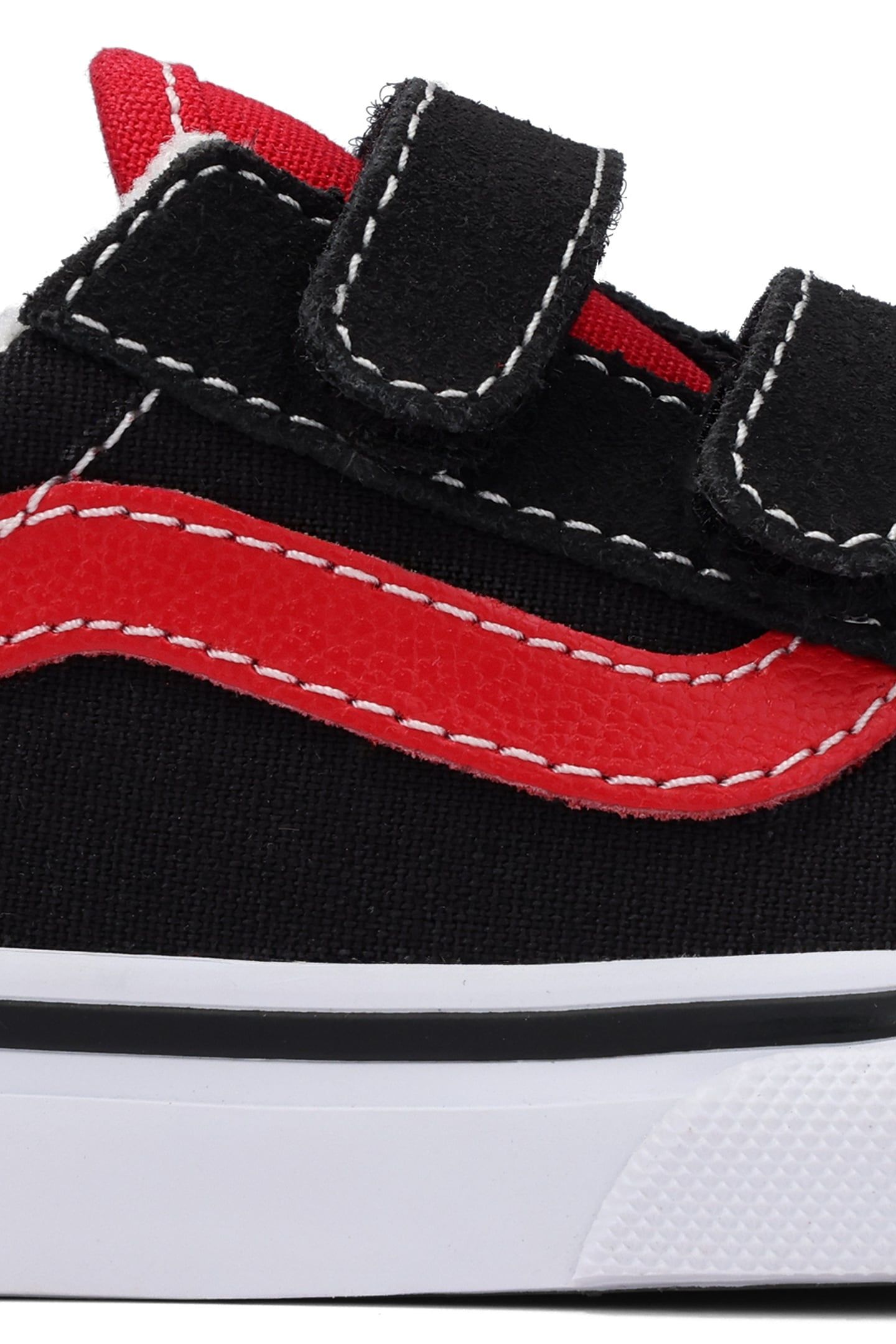 TODDLER OLD SKOOL V RETRO POP BLACK/RED 5