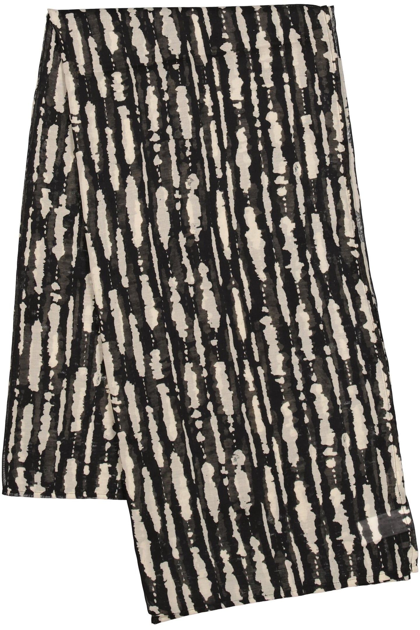LADIES SCARF BLACK 2