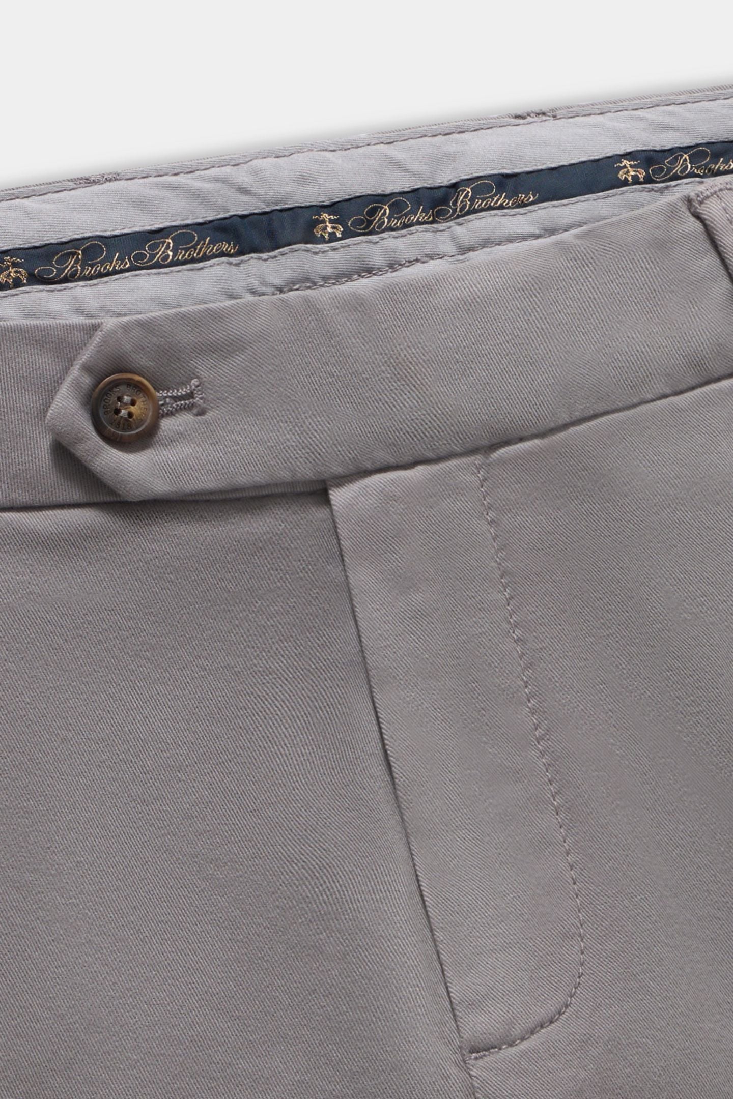 SLIM FIT COTTON CHINOS GREY 6