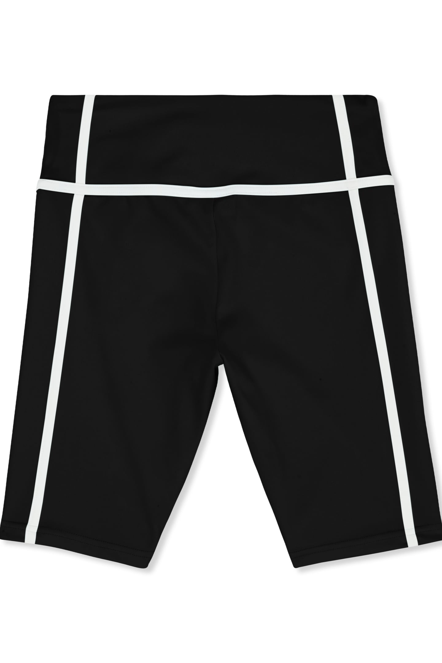 CONFINI SLIM CONTRAST TAPE SHORTS BLACK 5