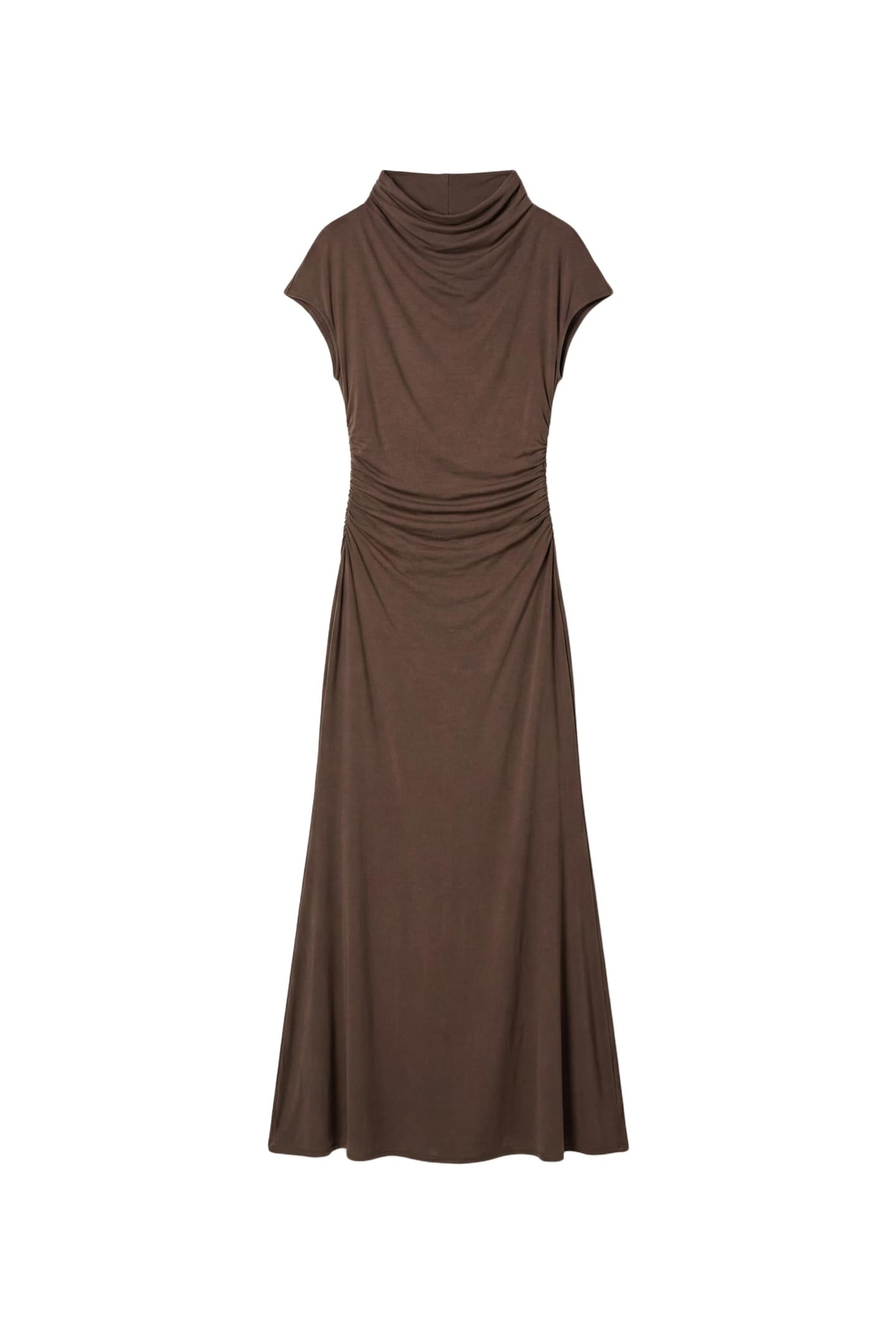 SELENA DRESS BITTER BROWN 6