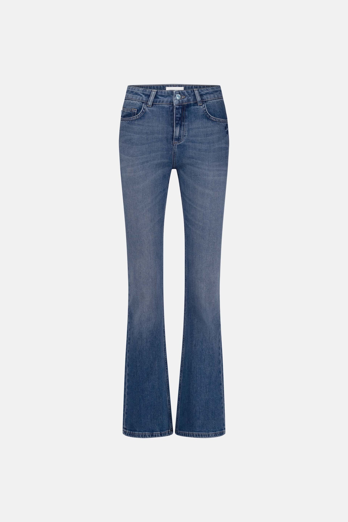 EVA FLARE JEANS MID BLUE 5