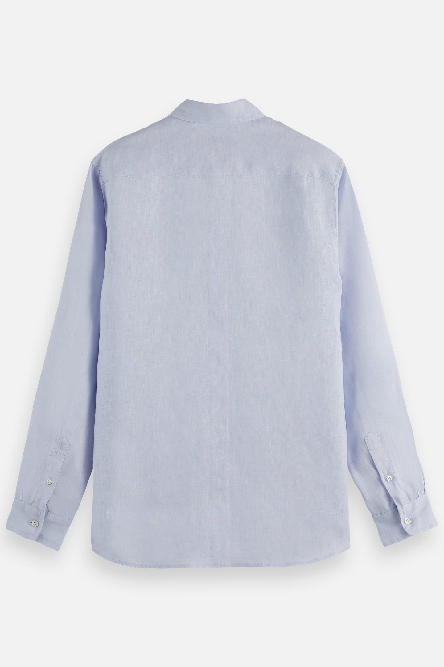 NOS LINEN REGULAR-FIT SHIRT SHIRT BLUE 5