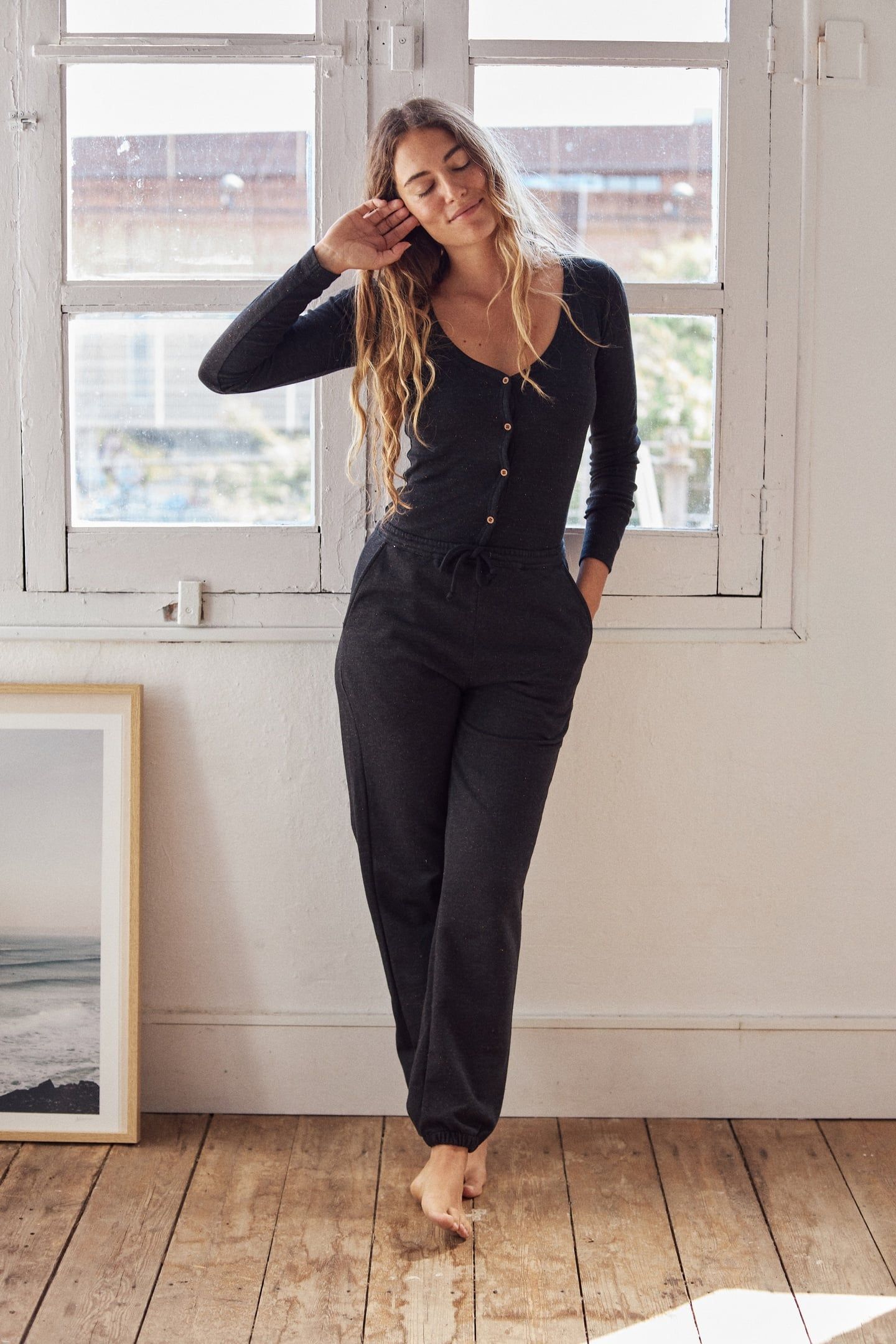 FEREDAY PANTS BLACK MULTICOLOUR NEPS 1