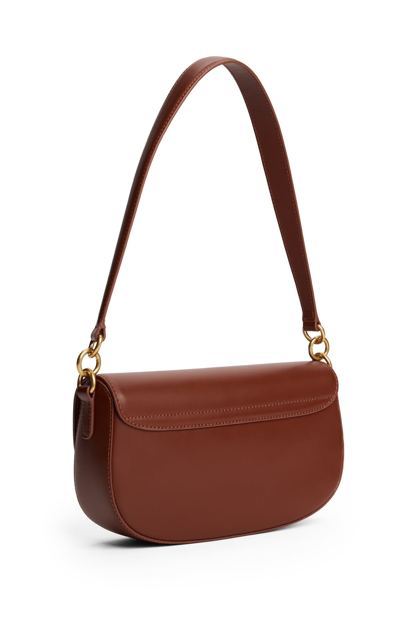 ICONIC LEATHER CROSSBODY BAG WINTER COGNAC 3