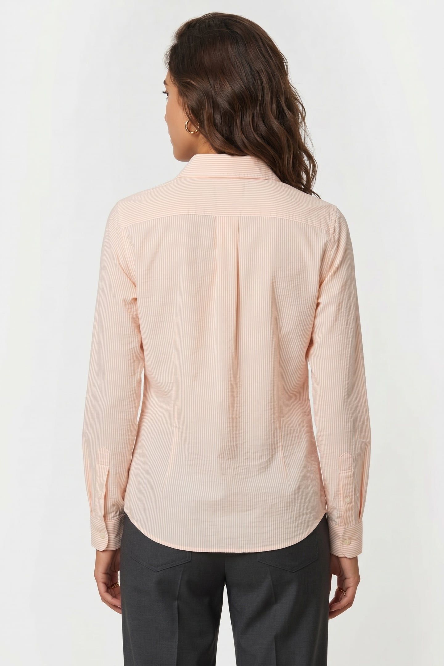 COTTON SEERSUCKER LOGO SHIRT YELLOW 2