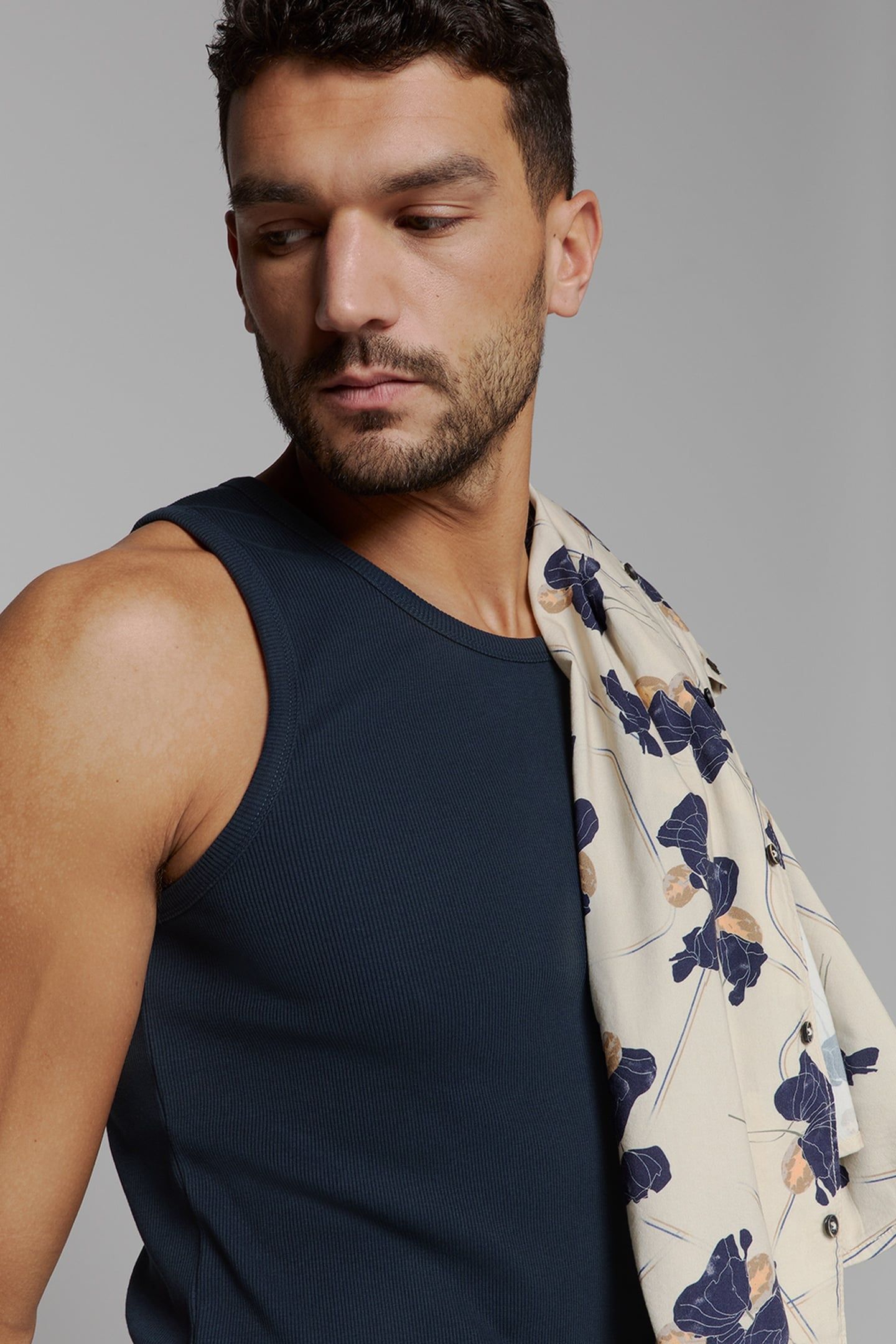 SINGLET SOLID RIB NIGHT 7