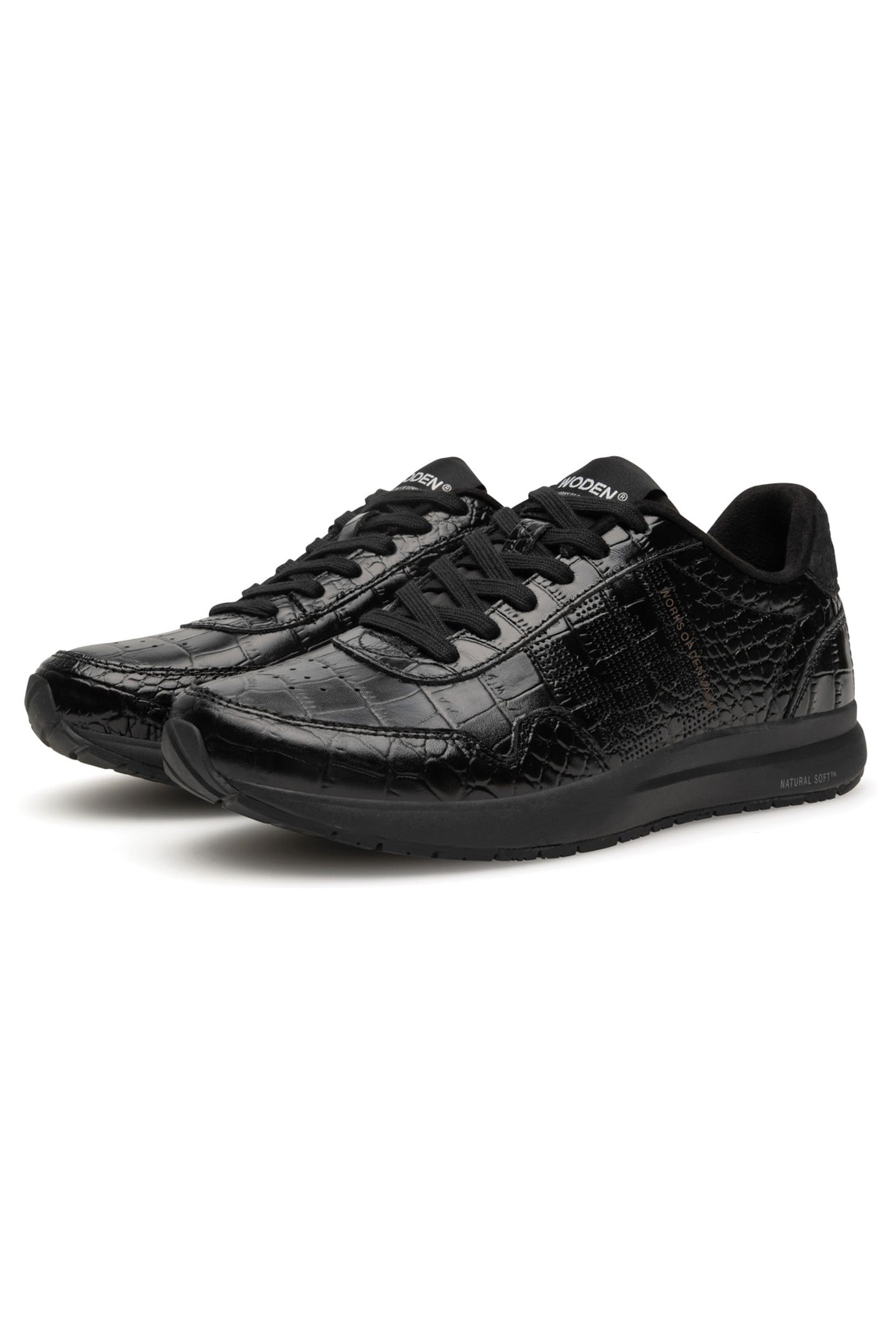 NORA NATURAL SOFT CROCO BLACK 3