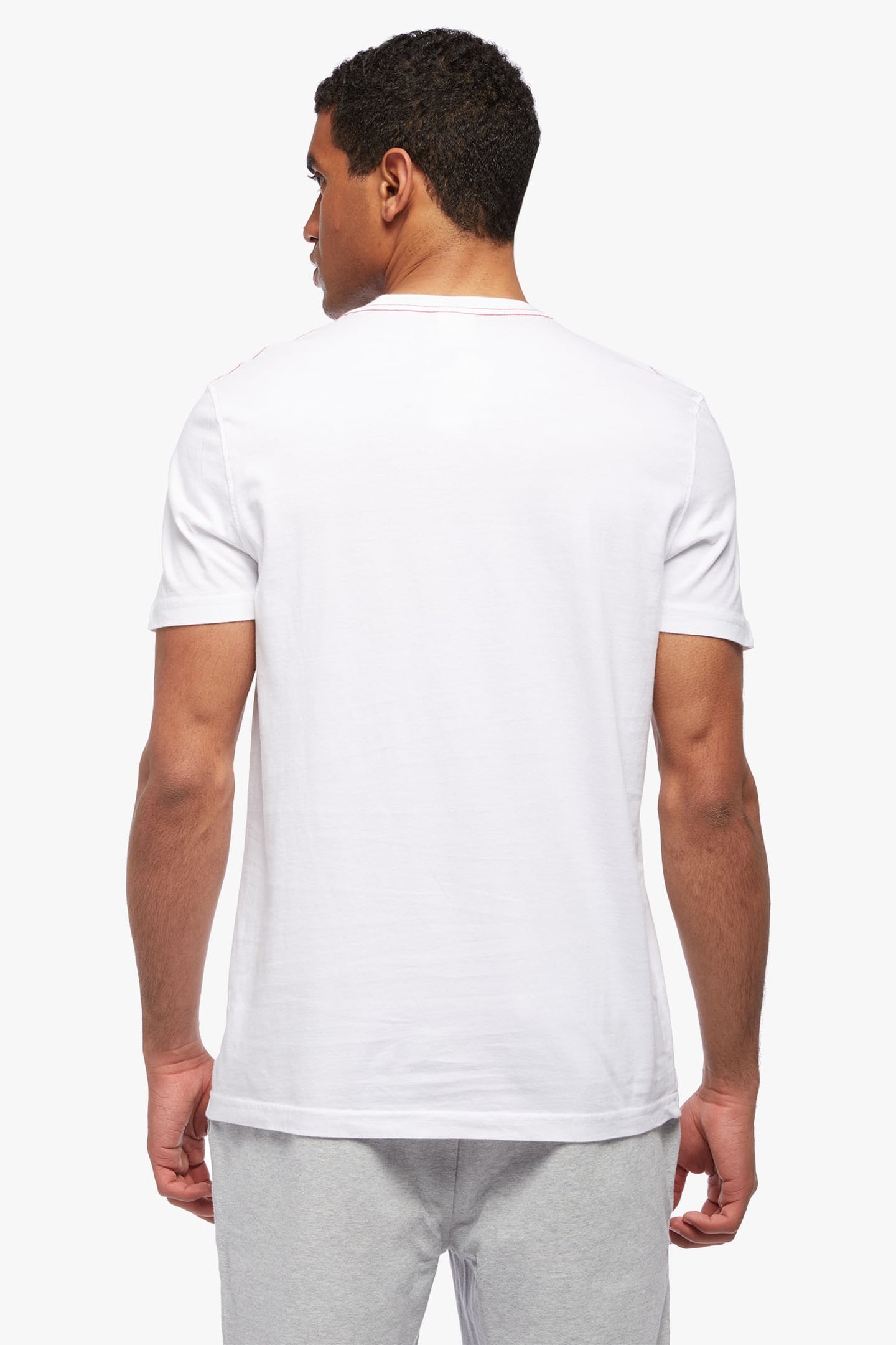 BROOKS BROTHERS GRAPHIC T-SHIRT OPEN WHITE 3
