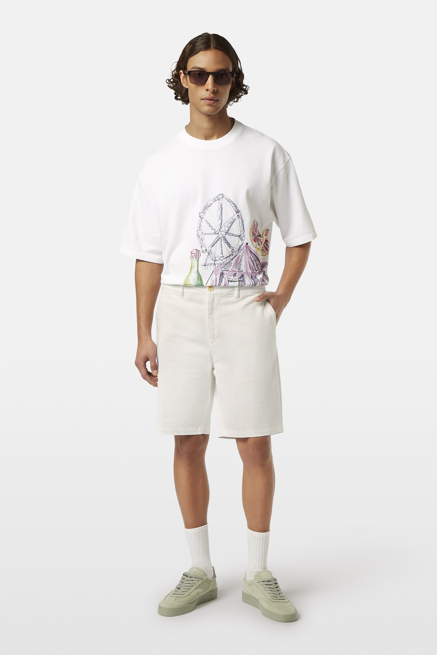 SEASONAL CORE - STUART WASHED COTTON-BLEND TWILL CHINO SHORT 3