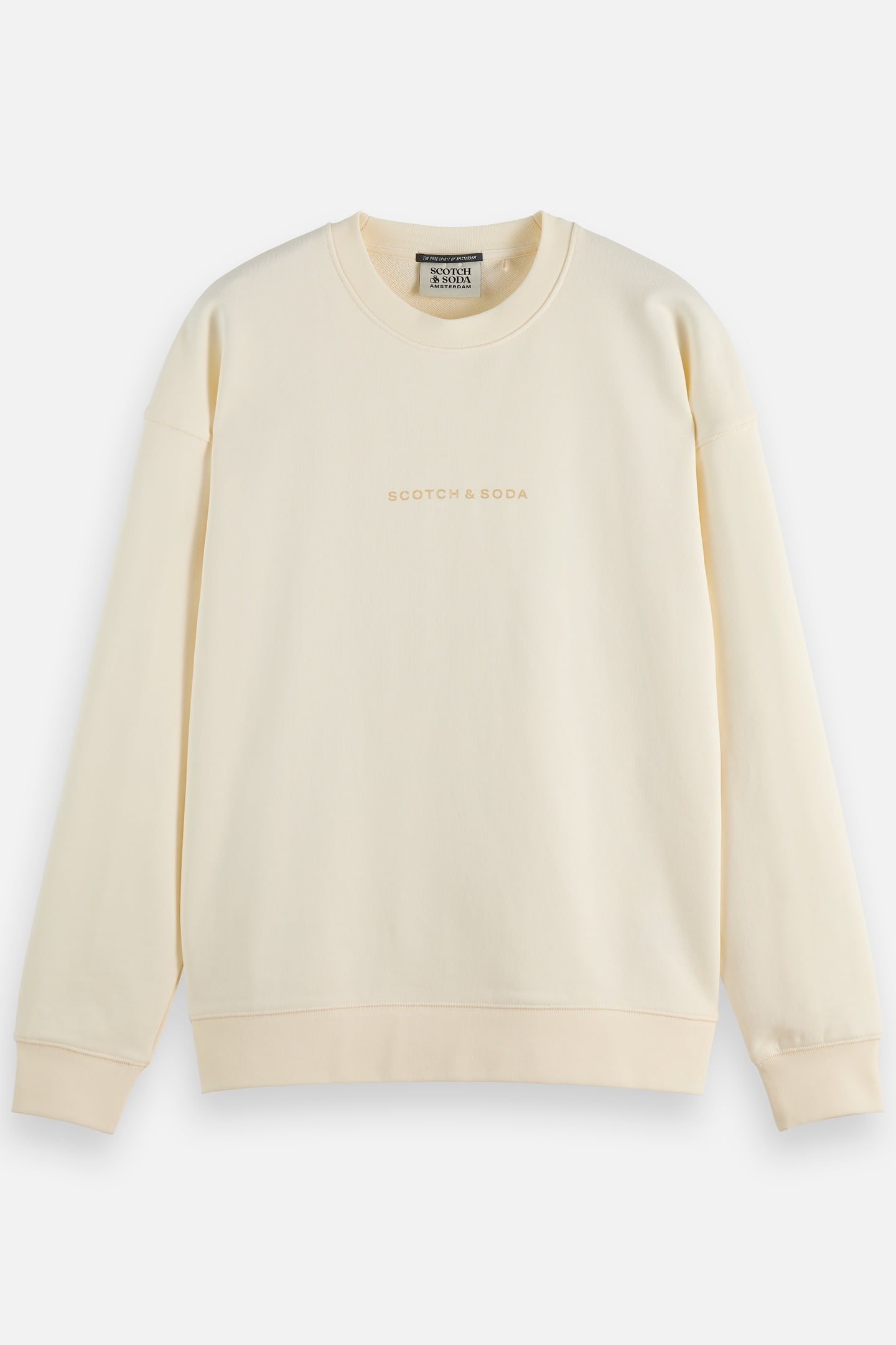 CORE - LOGO FRONT CHEST SWEATSHIRT OFF WHITE 5