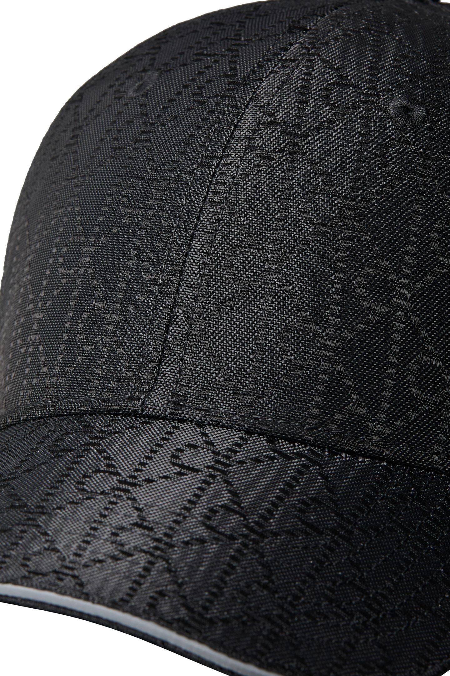 MONOGRAM BASEBALL CAP BLACK 3