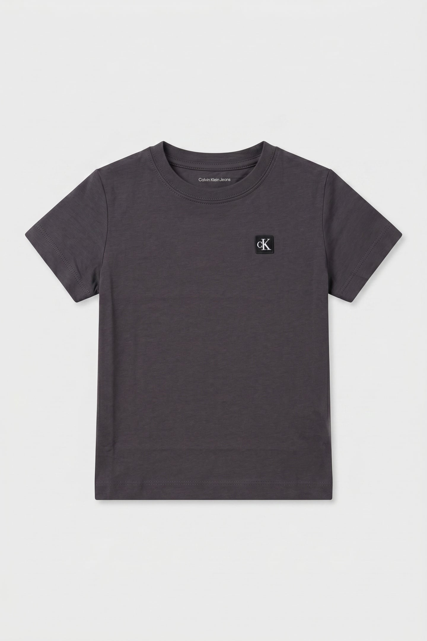 UNISEX MONO MINI BADGE TEE COAL 2