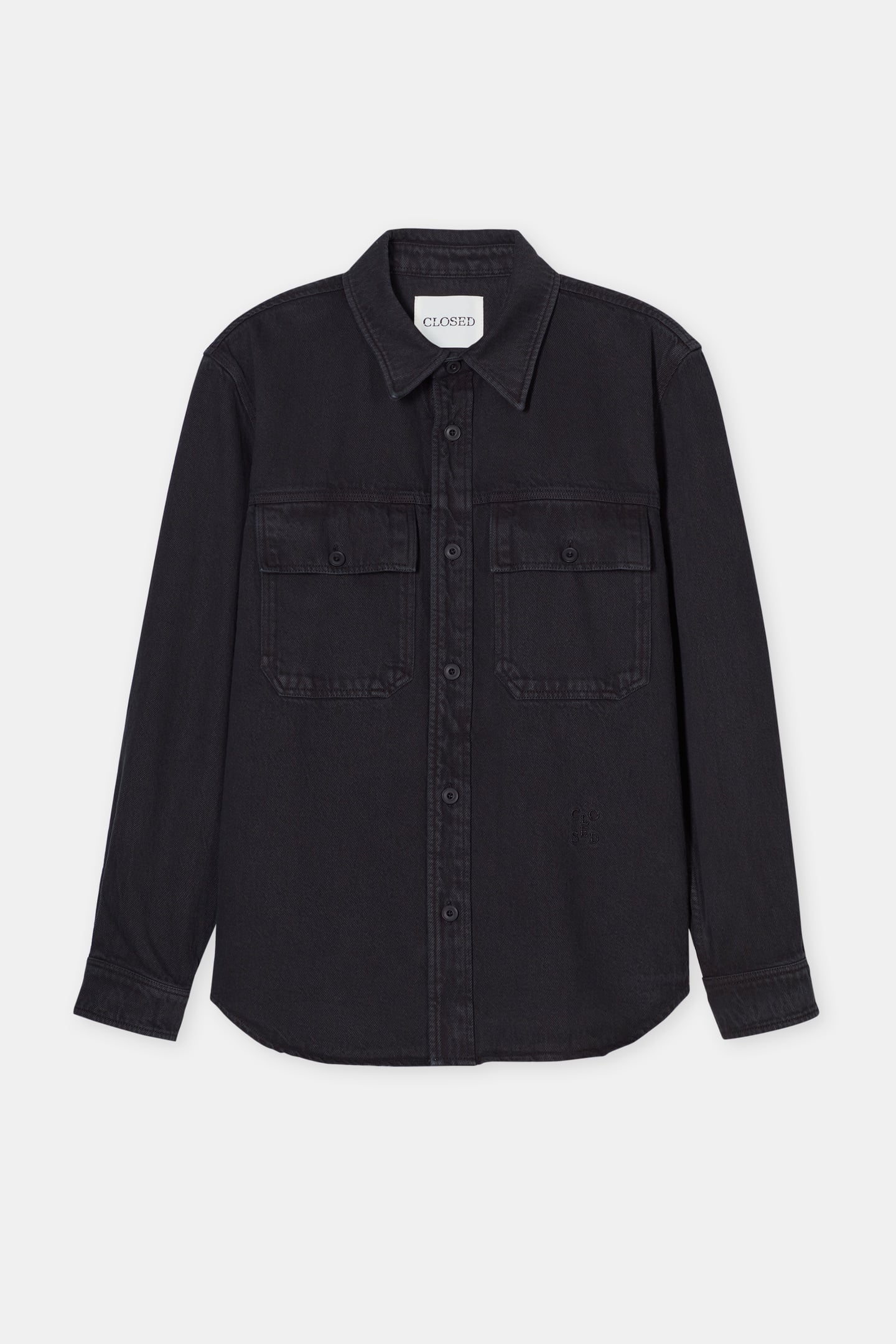 MILITARY SHIRT BLACK 1