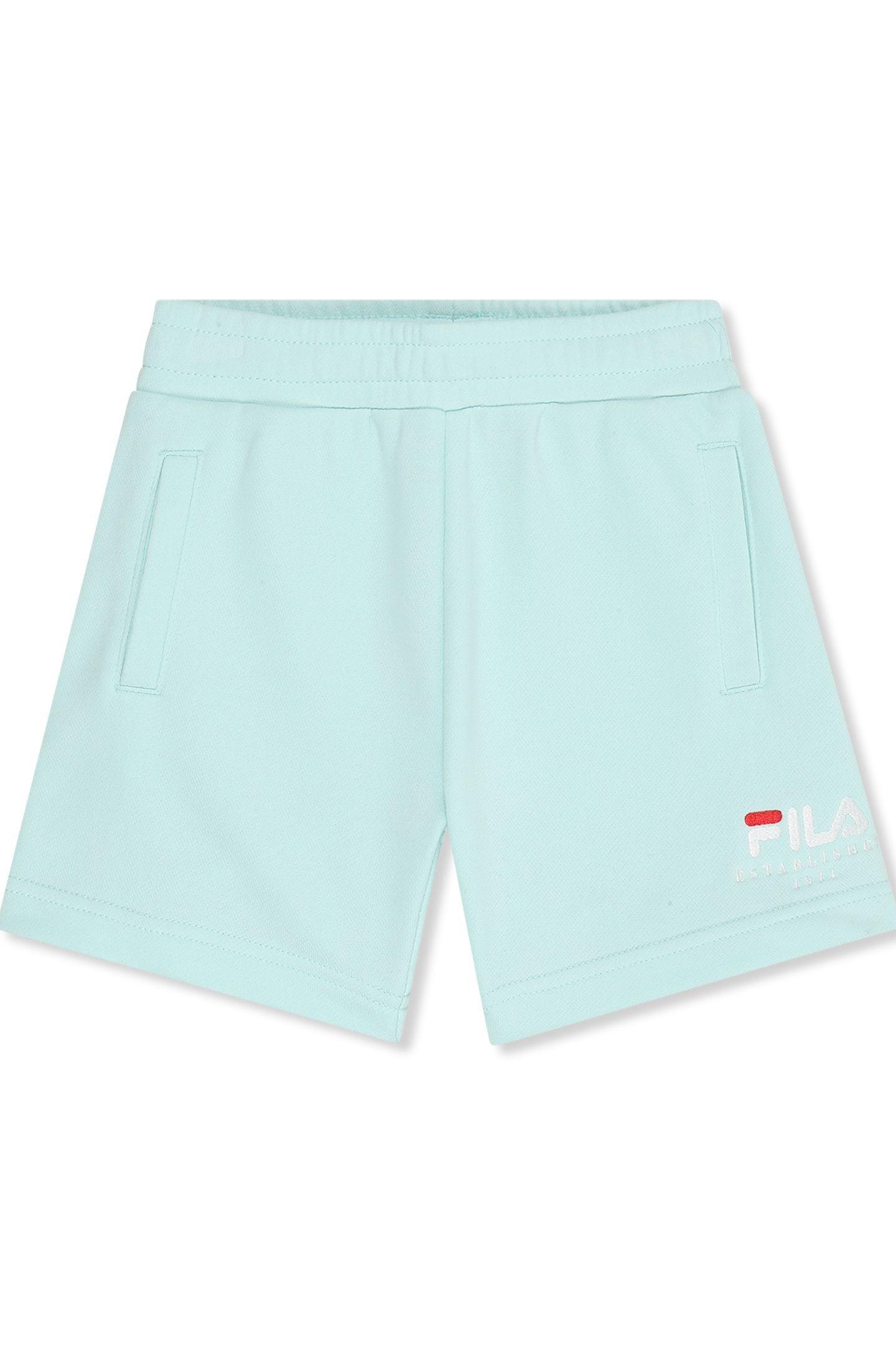 BENNA REGULAR LOGO SWEAT SHORTS SOOTHING SEA 1