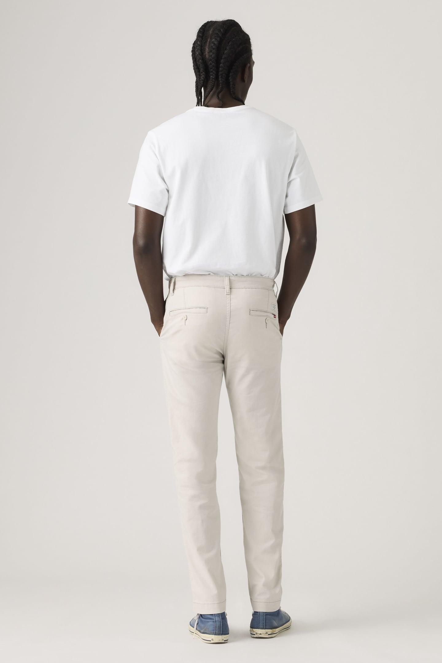 XX CHINO STANDARD TAPER LIGHTWEIGHT LINEN PANTS 3