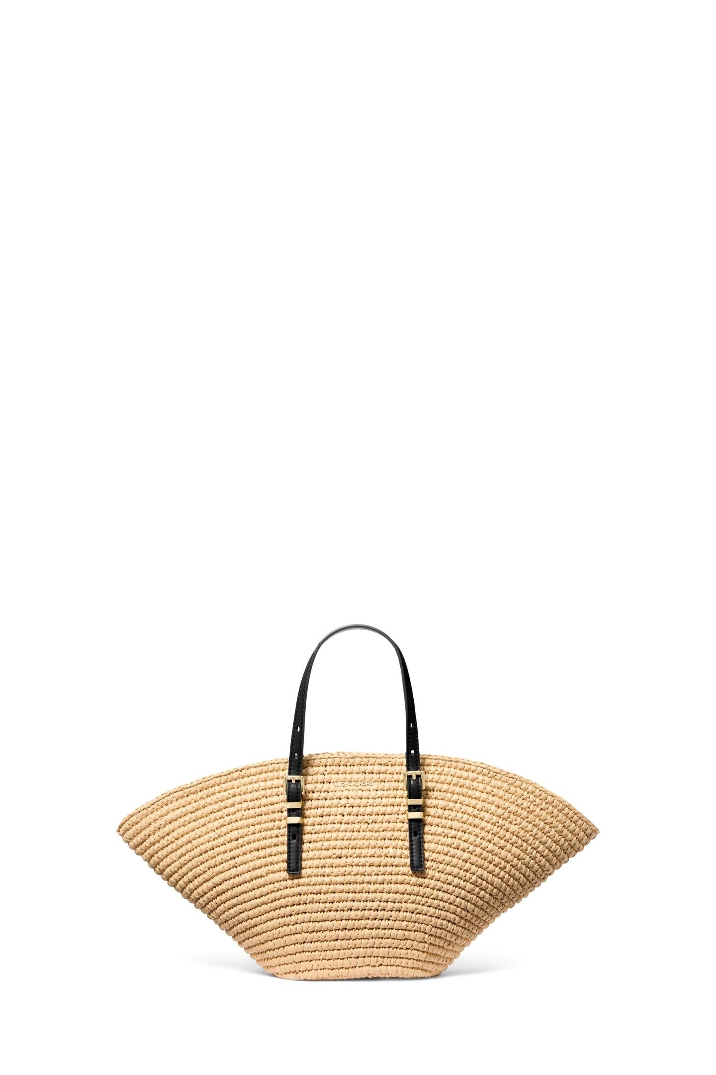SMALL FAN TOTE NAT/BLACK 2