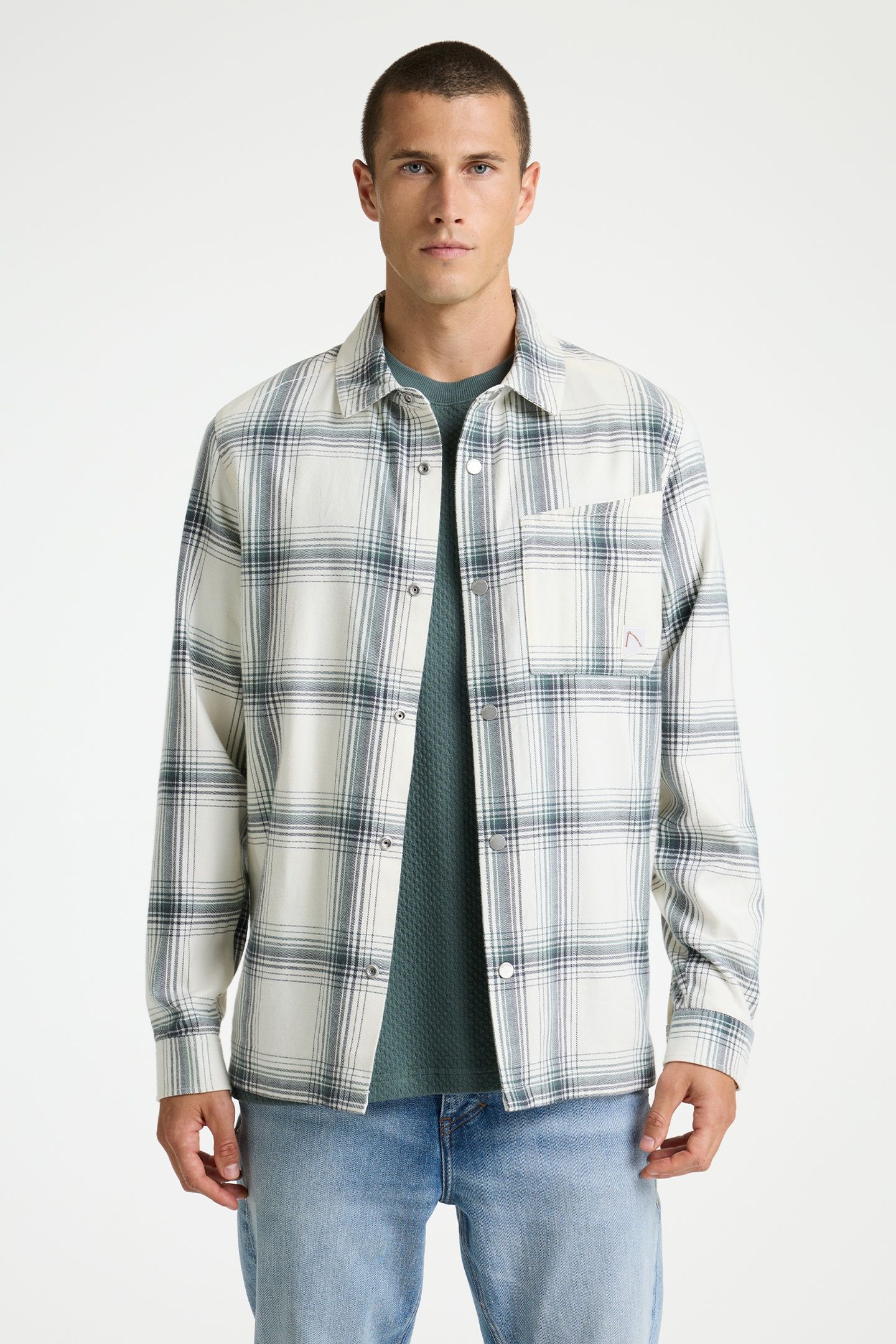 AXEL RYZE SHIRT LONG SLEEVE MARSHMALLOW 1