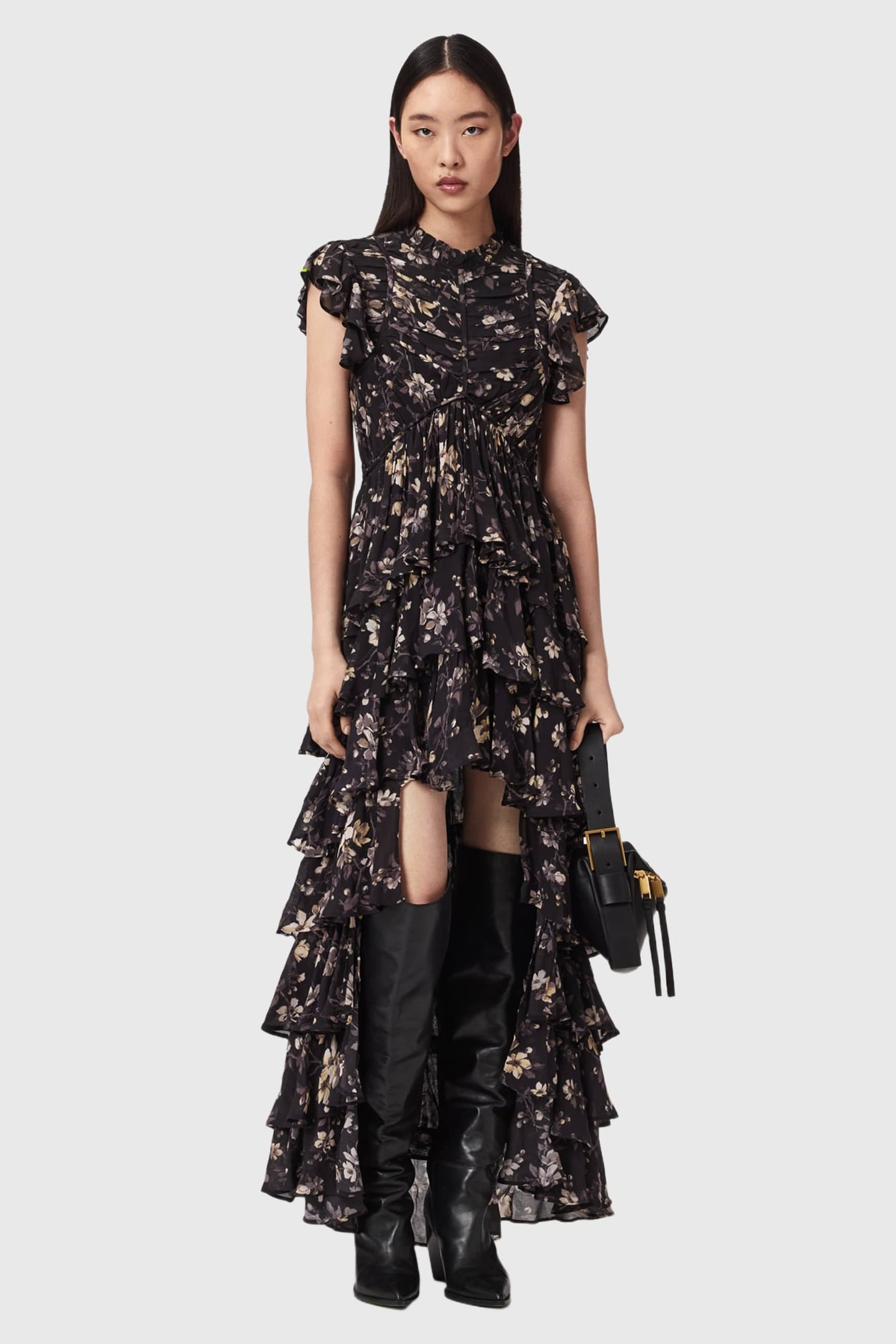 SHAELA DRESS VINE BLACK 2