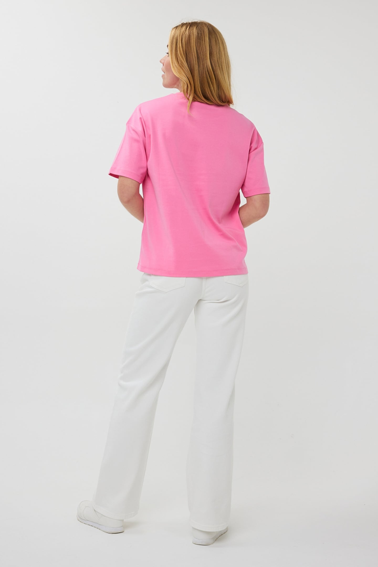 T-SHIRT OVERSIZED BASIC ROSE 3