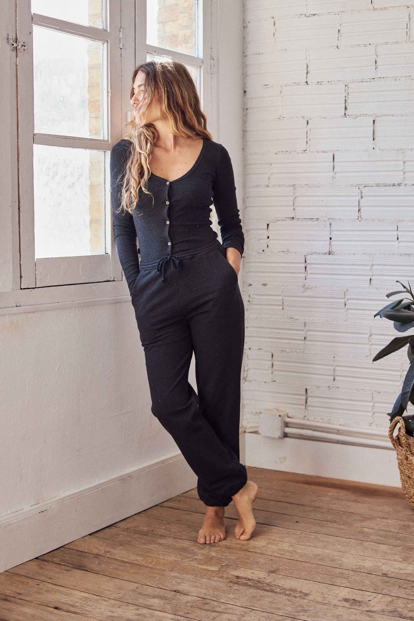 FEREDAY PANTS BLACK MULTICOLOUR NEPS 2