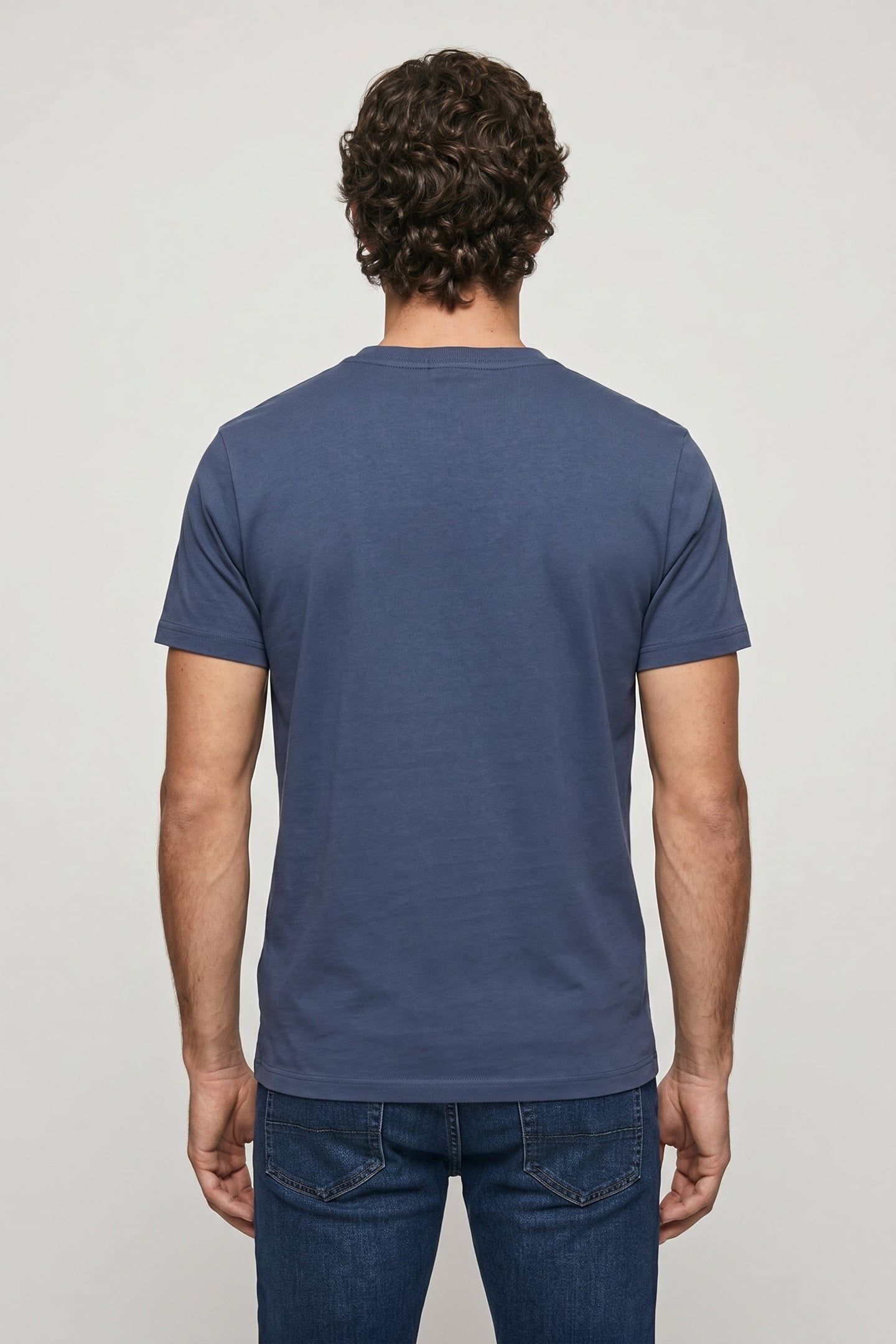 OCEAN BACK GRAPHIC SS TEE DARK BLUE 2