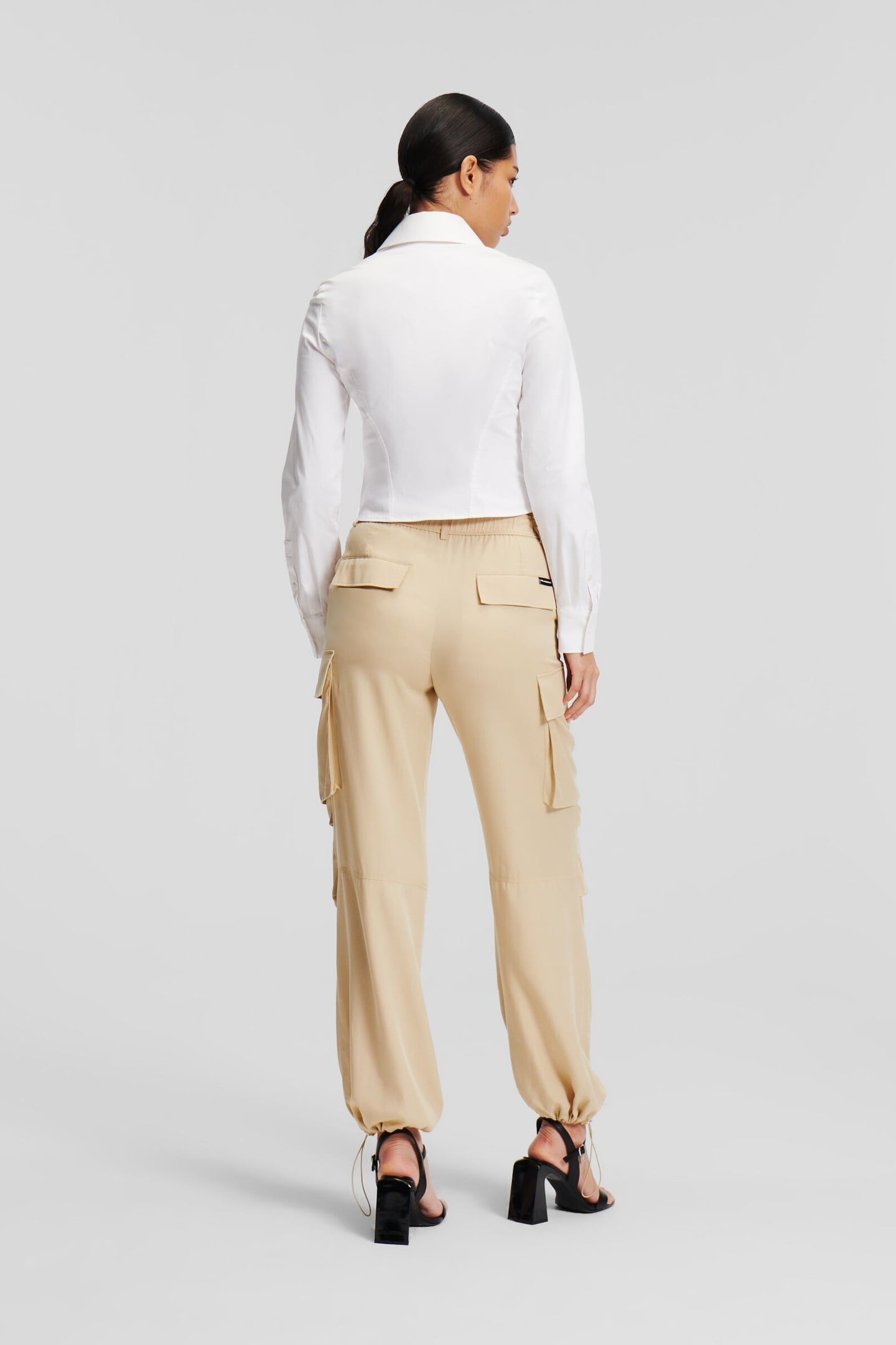SOFT CARGO PANT BEIGE 2