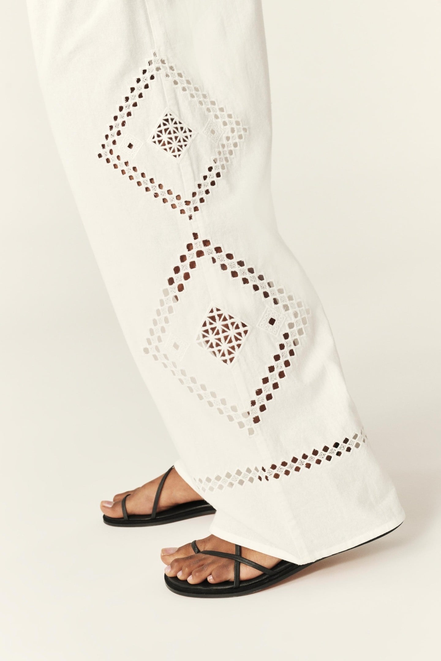 PANTALON MARLON BLANC 5