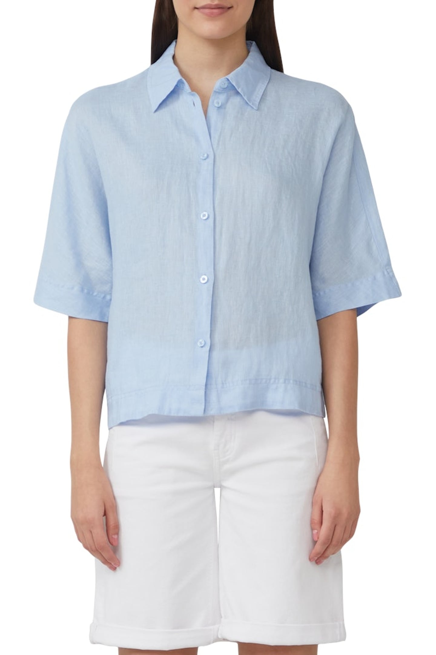 S.OLIVER BLOUSES BLUE LIGHT 1