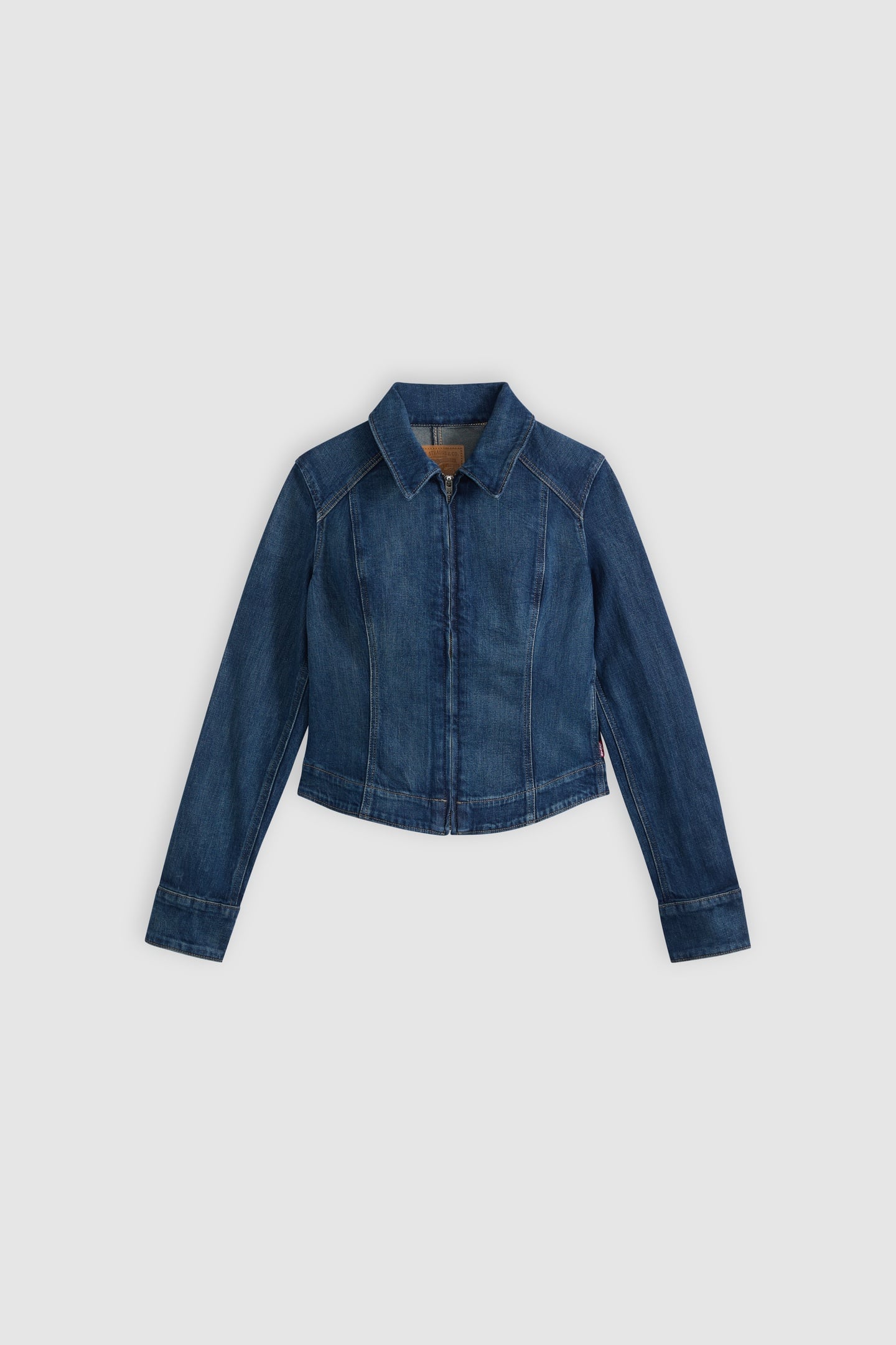 STRETCH FITTED TRUCKER JACKET 3