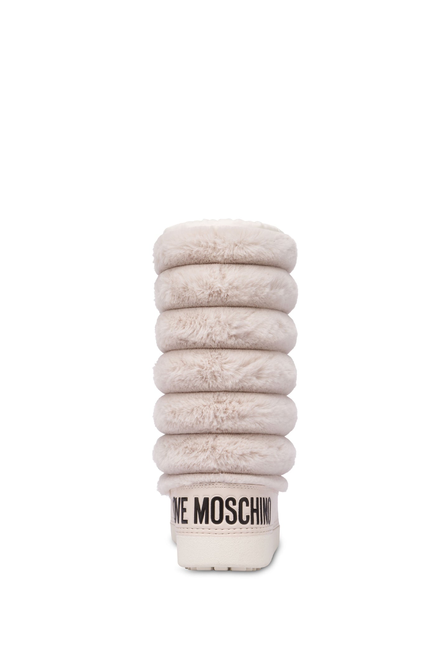 SNOW BOOTS IN NYLON AND SOFT FABRIC WHITE 4