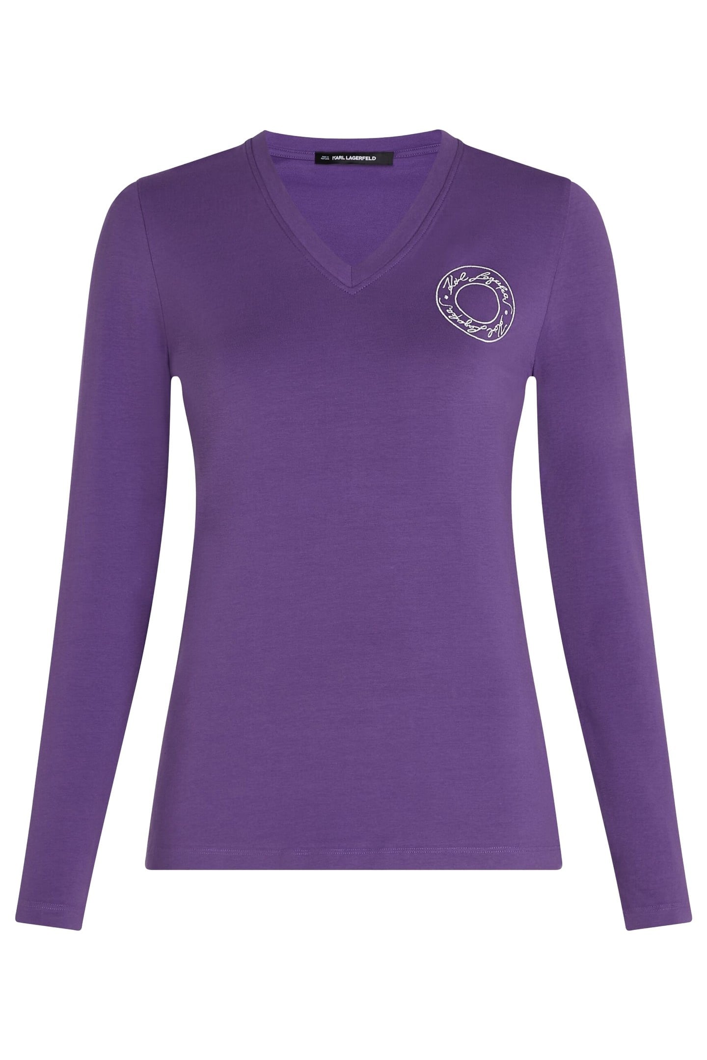 FITTED LS LUNA T-SHIRT HELIOTROPE 1