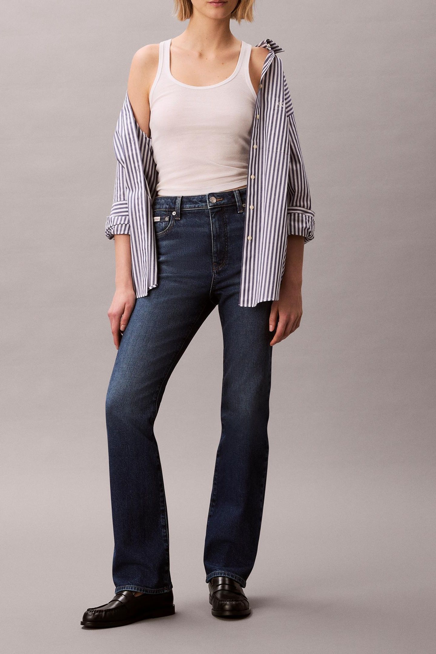 SKINNY BOOT JEANS MIDTOWN BLUE 1
