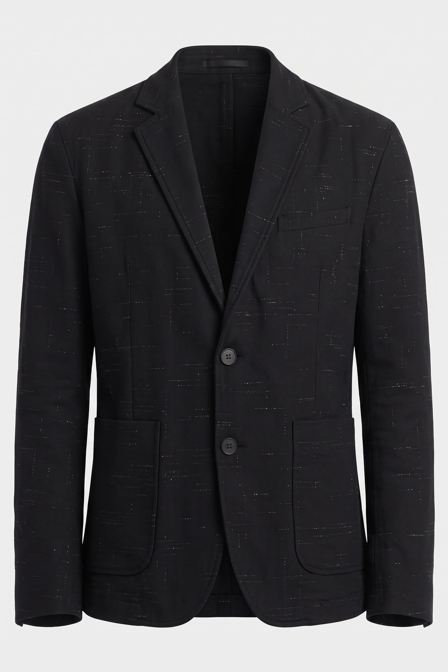 FINCHER JACKET BLACK/ECRU 5