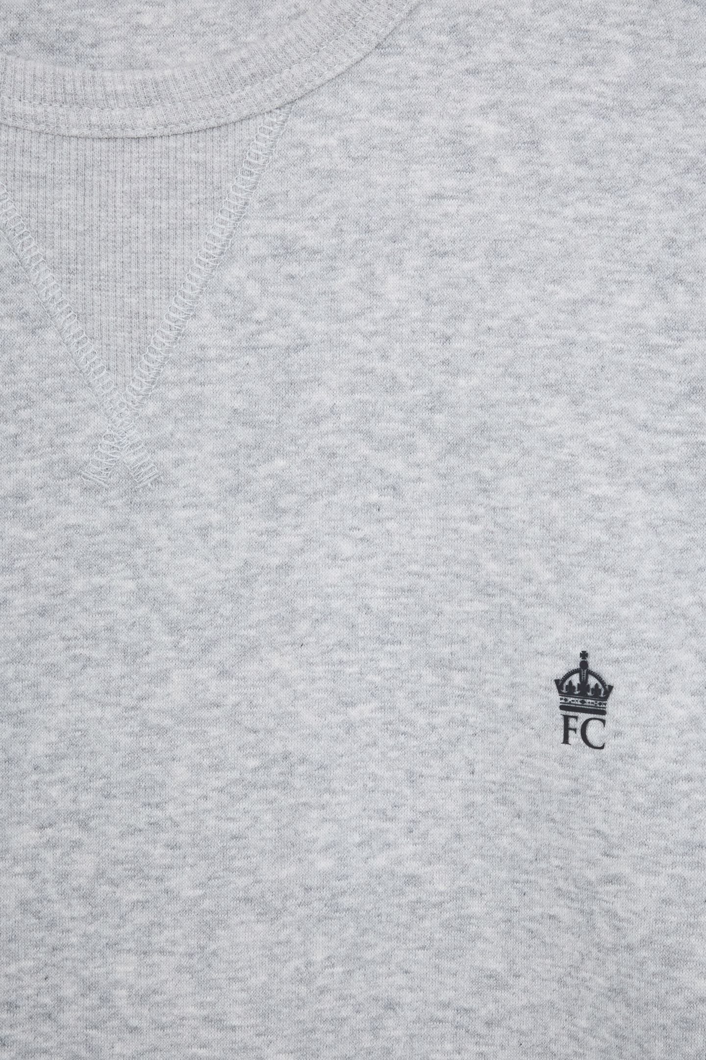FC CREW LGT GREY MEL/MARINE 2